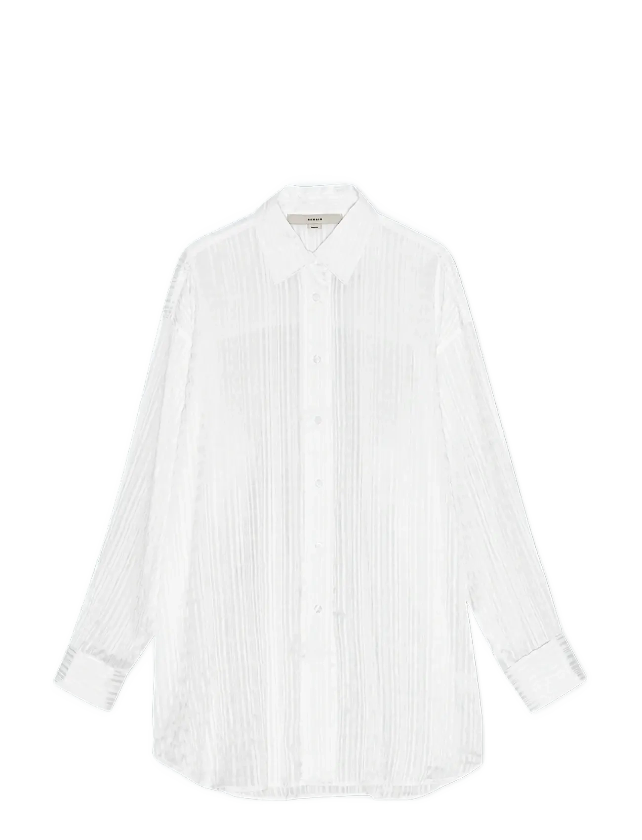 REMAIN Birger Christensen OVERSIZED SHIRT - Nyheder - BRIGHT WHITE / white