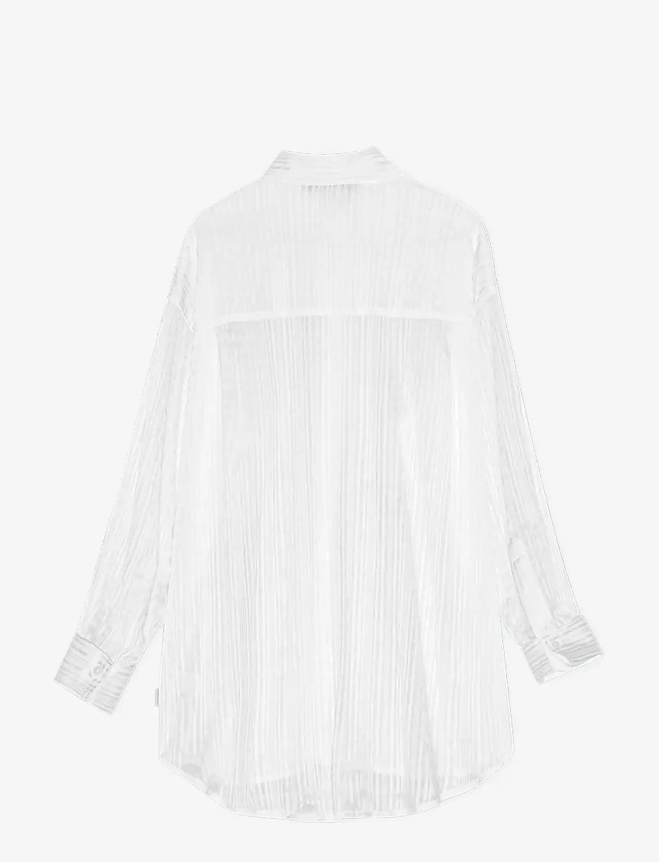 REMAIN Birger Christensen - OVERSIZED SHIRT - pikkade varrukatega särgid - bright white - 2