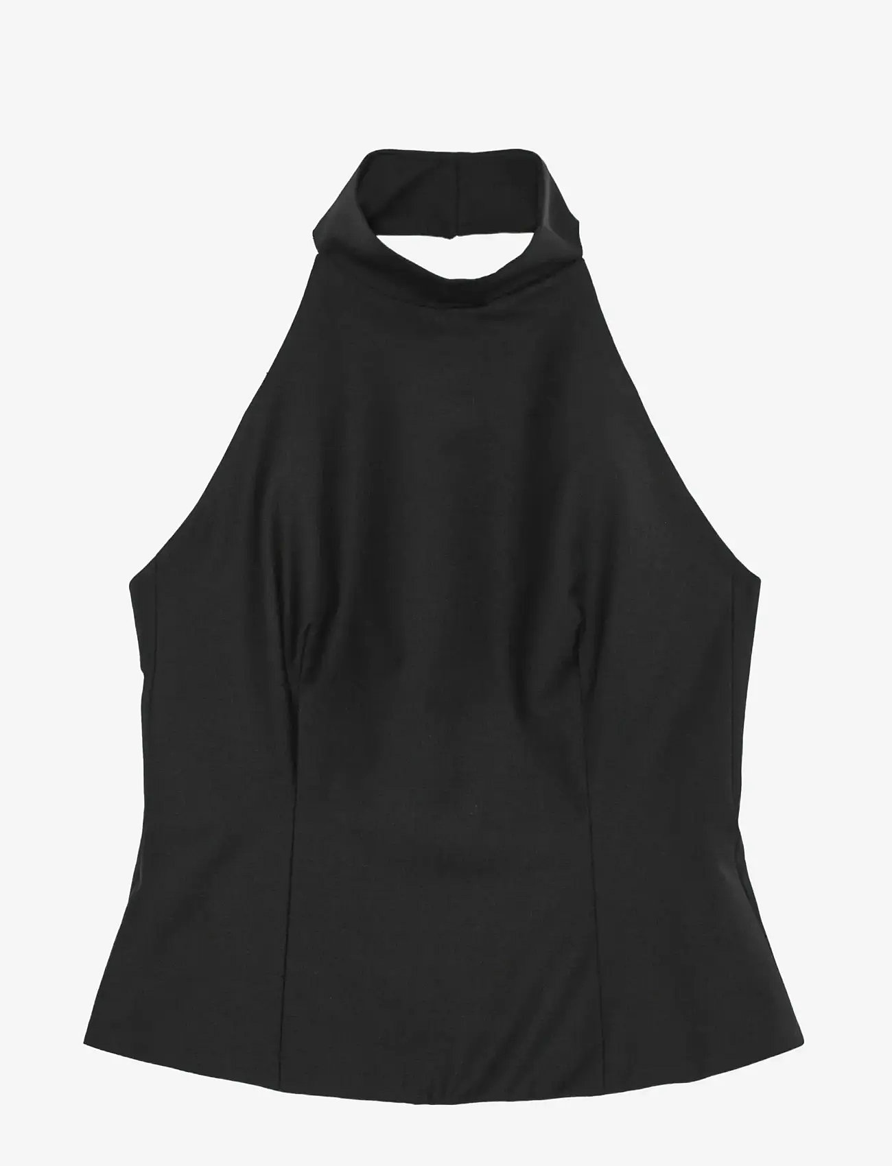REMAIN Birger Christensen - HALTER NECK TOP - topid ja varrukateta alussärgid - black - 1
