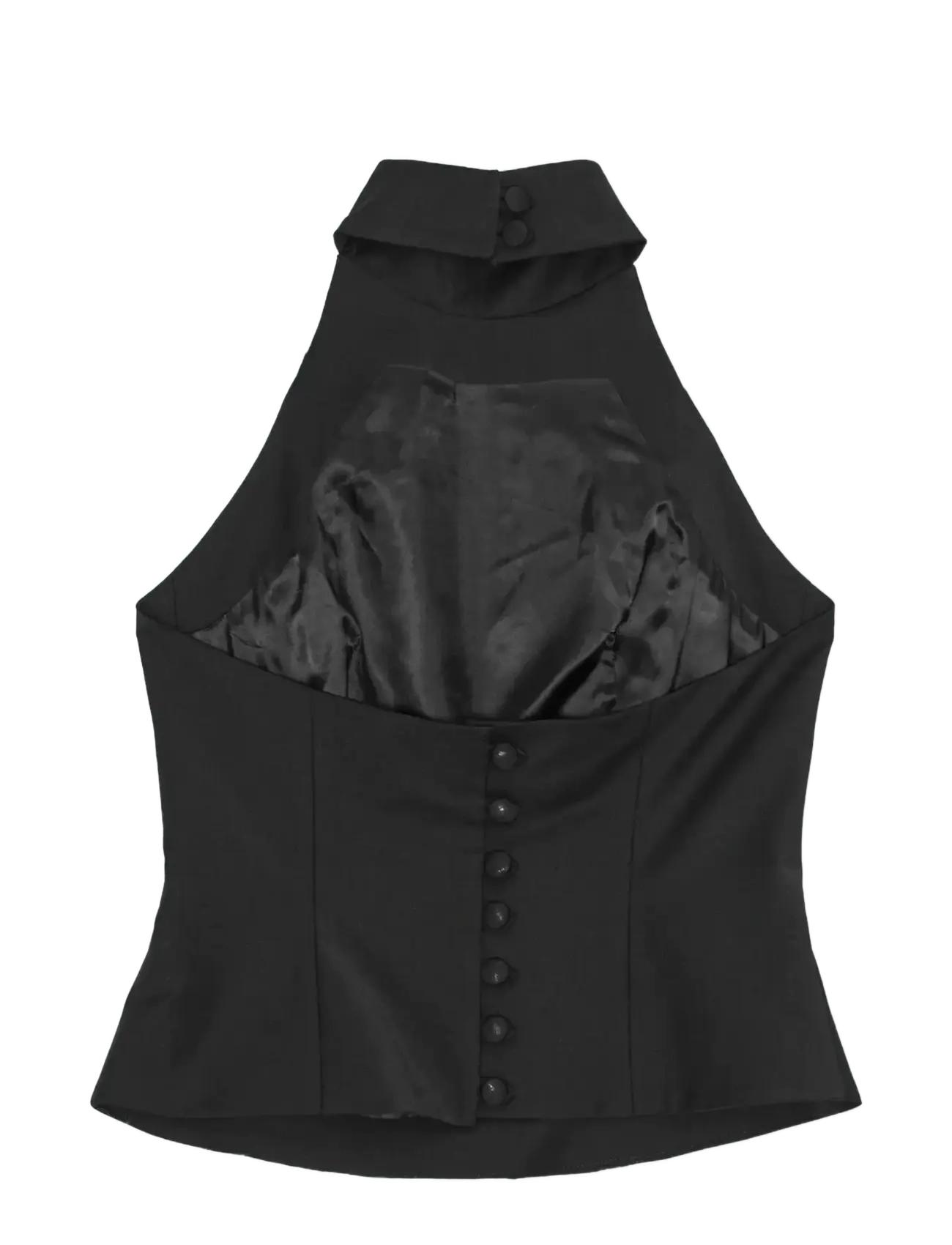 REMAIN Birger Christensen - HALTER NECK TOP - black - 2
