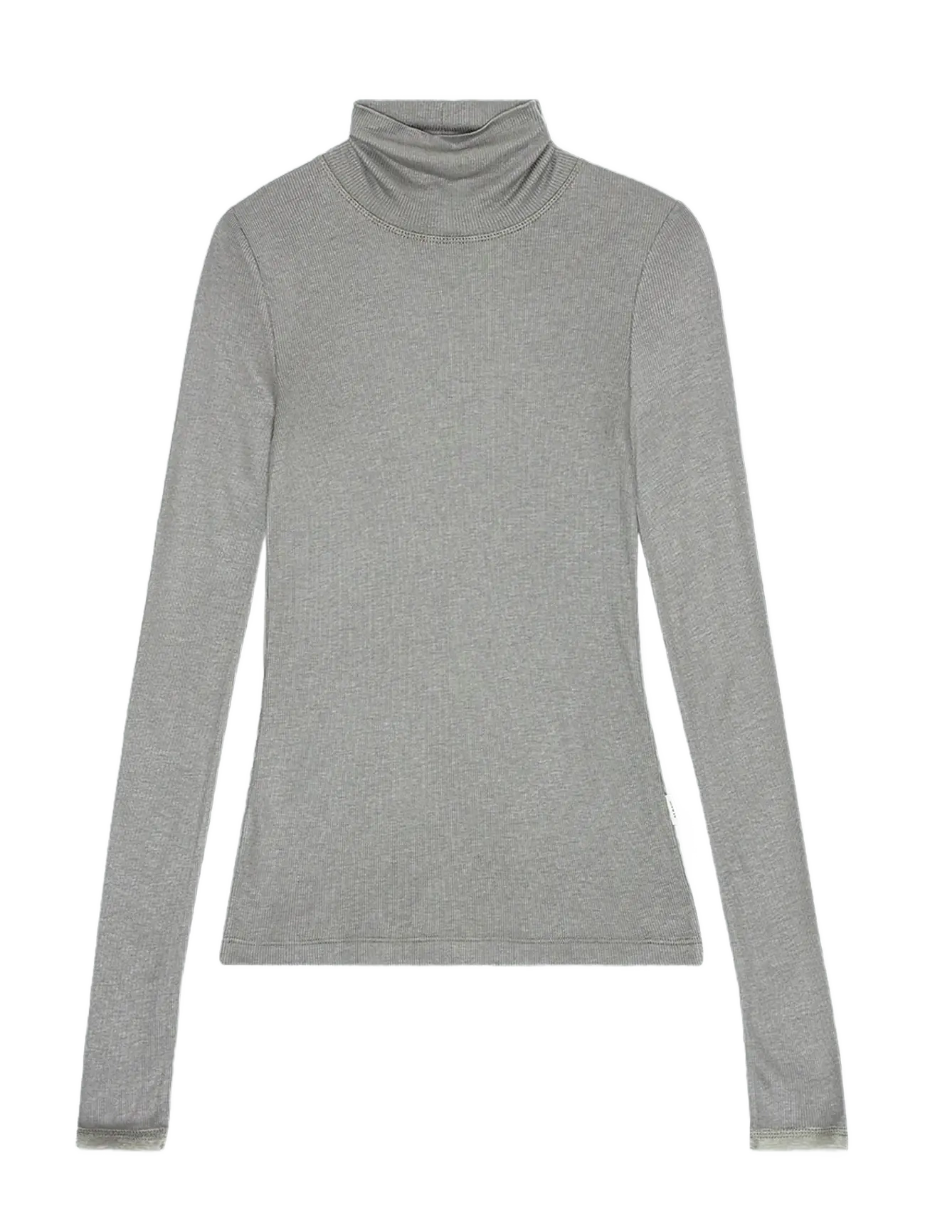 REMAIN Birger Christensen LONG SLEEVE TURTLE NECK - Officewear - CHARCOAL GRAY / grey