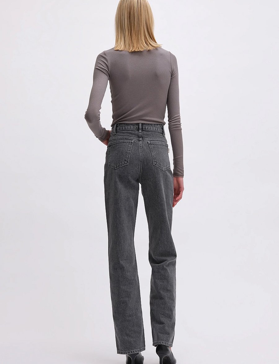REMAIN Birger Christensen - LONG SLEEVE TURTLE NECK - turtlenecks - charcoal gray - 3