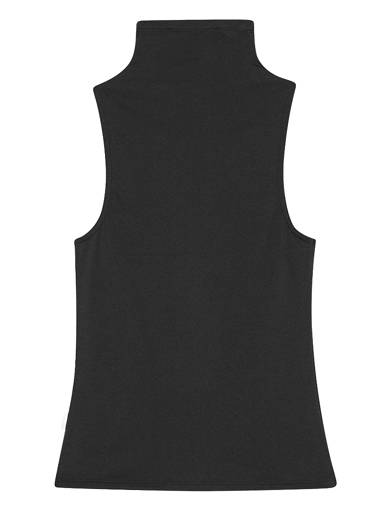 REMAIN Birger Christensen - HIGH NECK JERSEY TOP - tanktops - black - 2