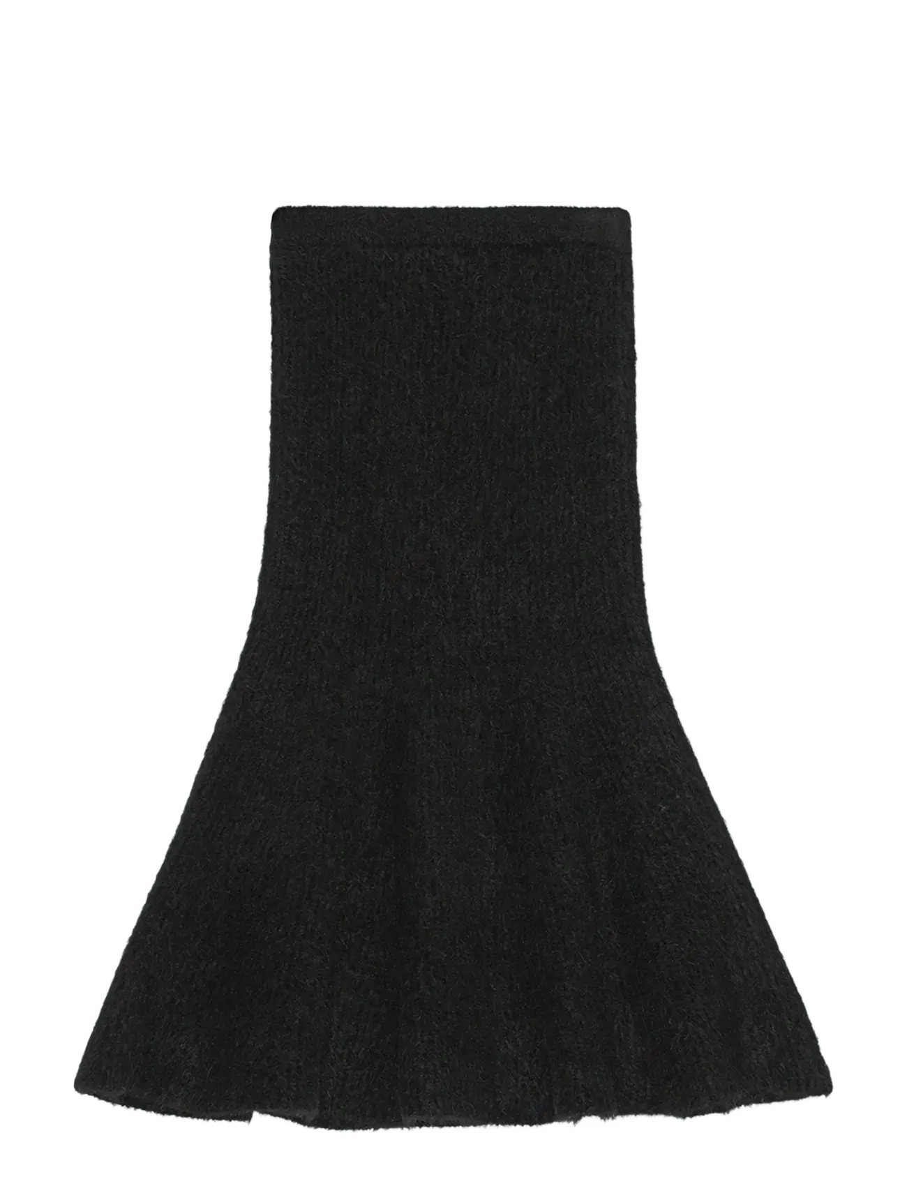 REMAIN Birger Christensen - KNIT MIDI SKIRT - kootud seelikud - black - 2