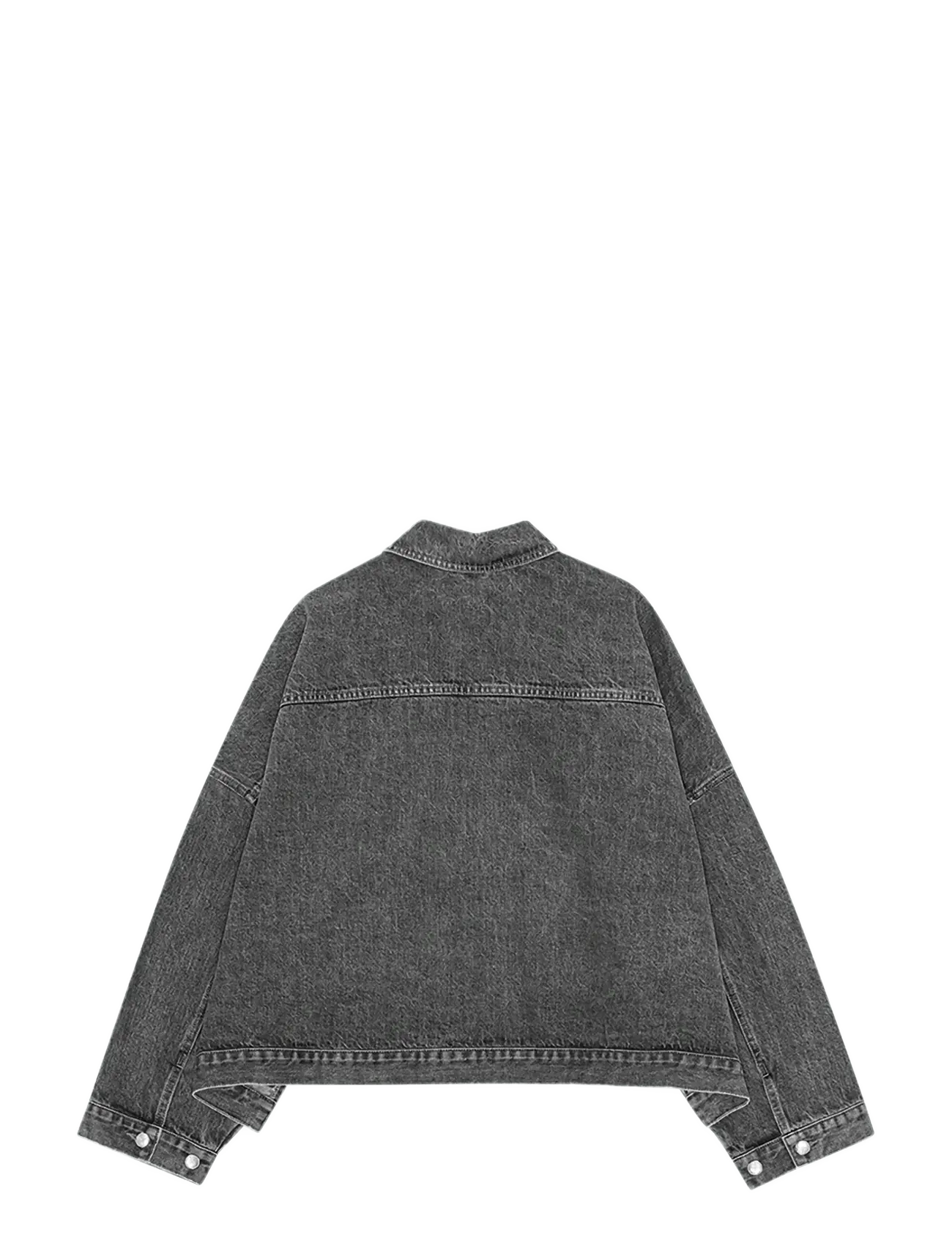 REMAIN Birger Christensen - DRAPY BACK DENIM JACKET - teksatagid - frost gray - 2