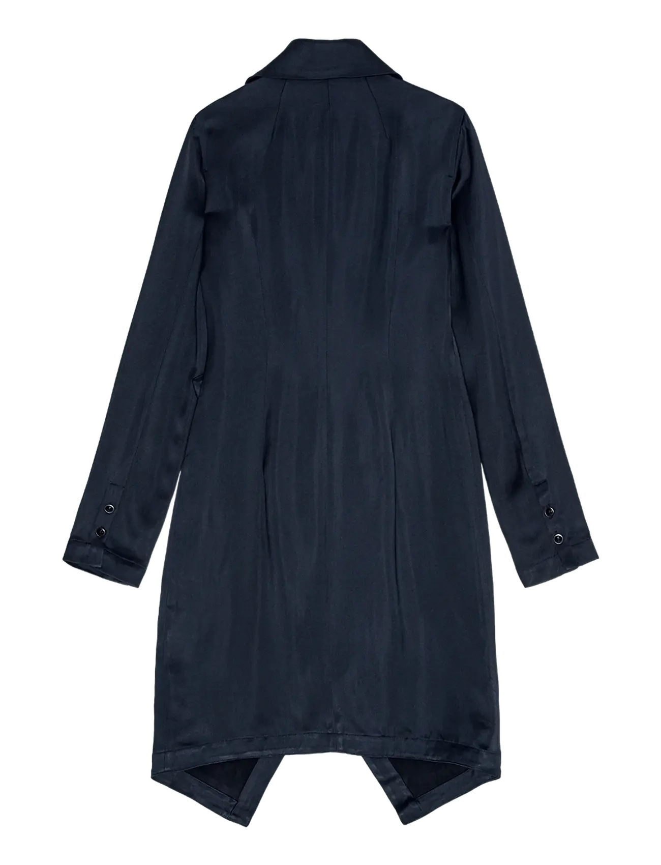 REMAIN Birger Christensen - SATIN WRAP DRESS - wickelkleider - blue graphite - 2