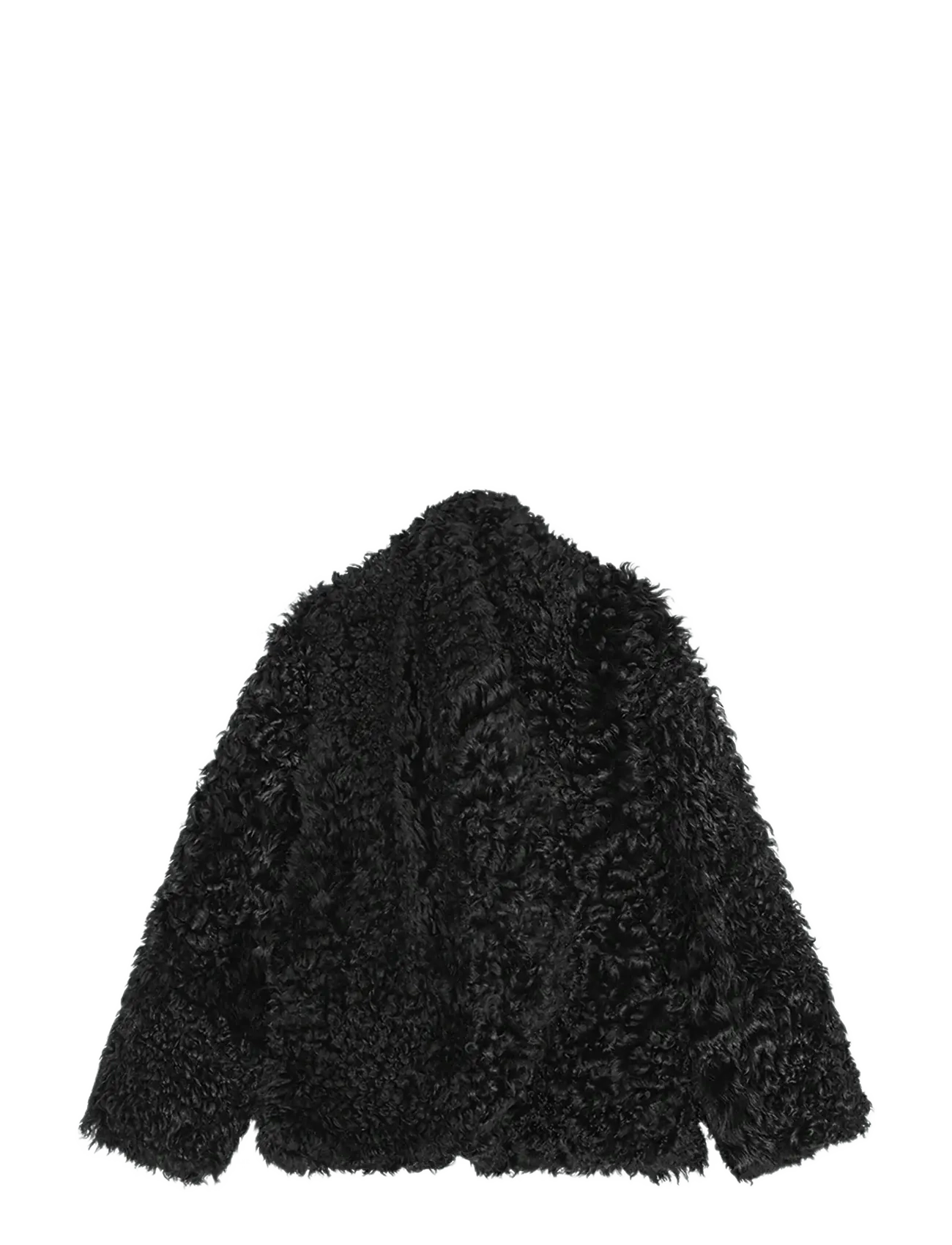 REMAIN Birger Christensen - SHEARLING JACKET - black - 3