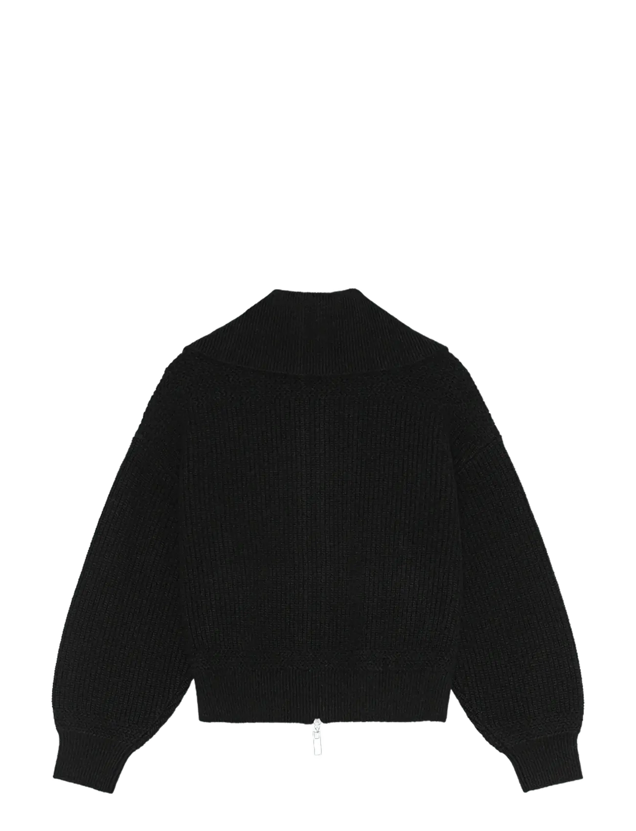 Knitted Cropped Bomber 2