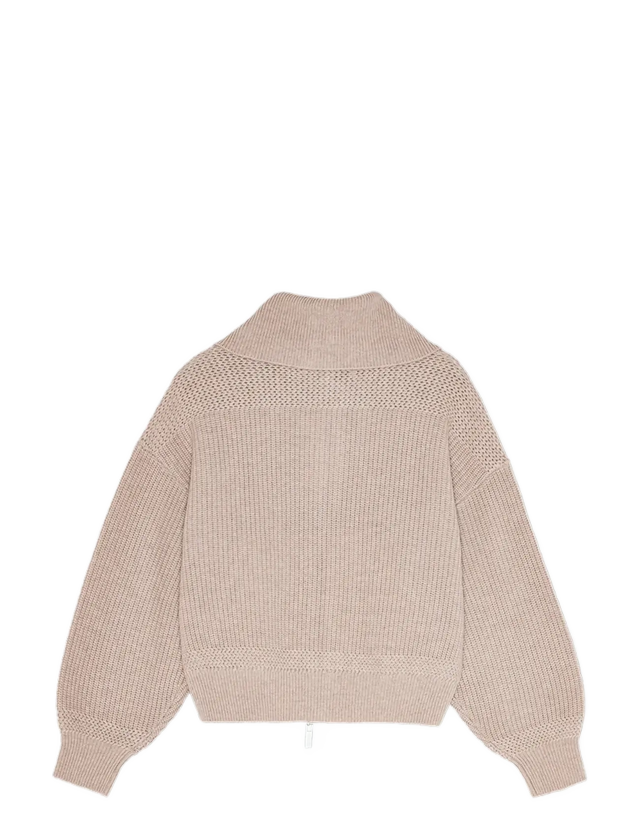 Knitted Cropped Bomber 2