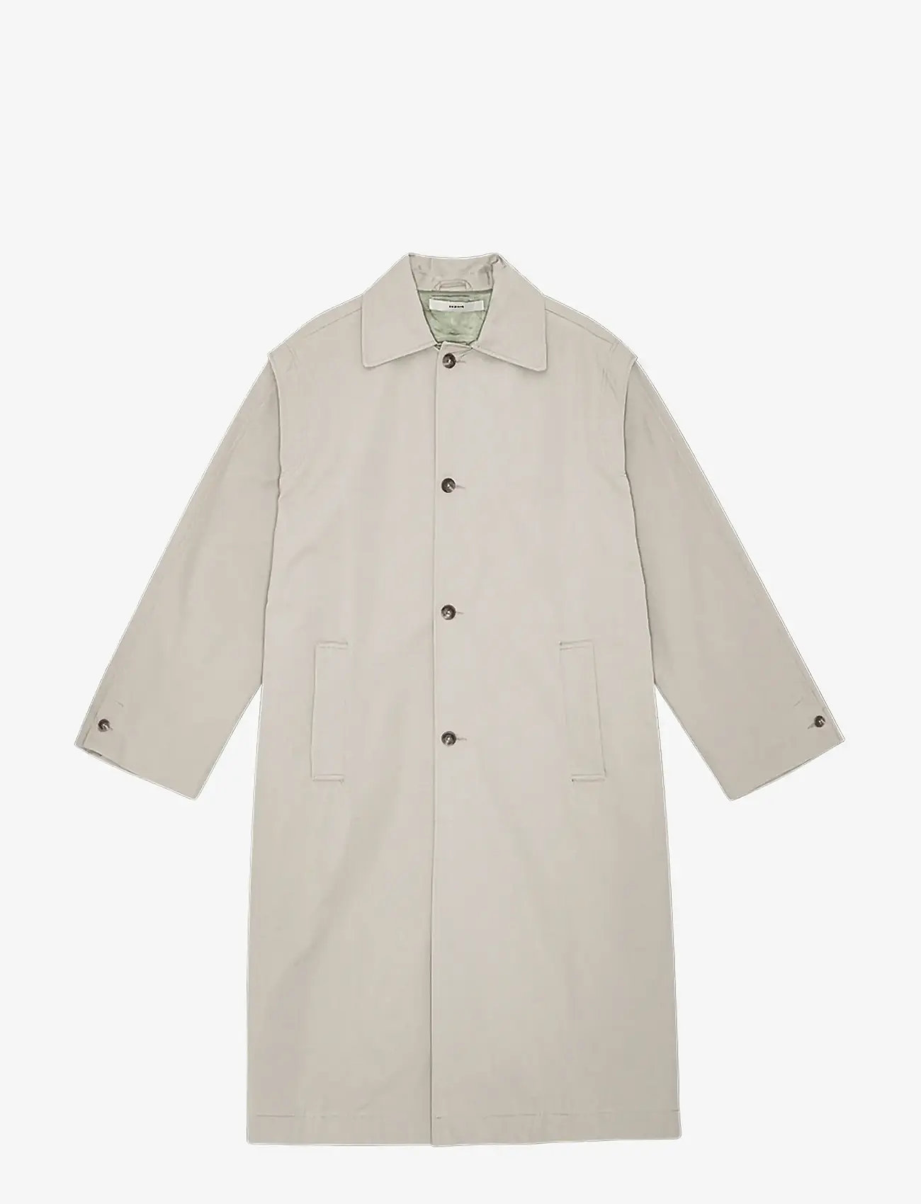 REMAIN Birger Christensen - OVERSIZED TRENCHCOAT - leichte mäntel - aluminum - 1