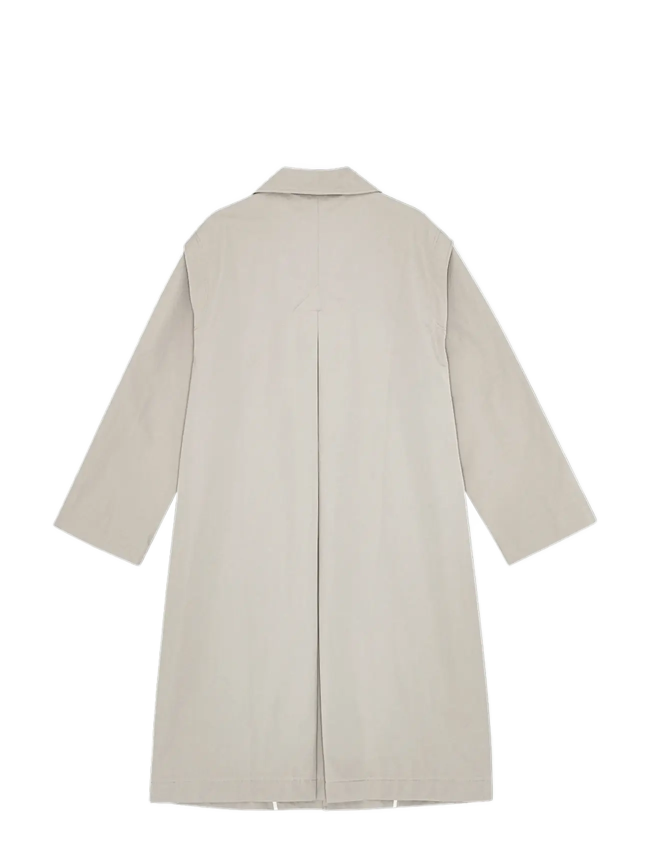 REMAIN Birger Christensen - OVERSIZED TRENCHCOAT - overtøj - aluminum - 2