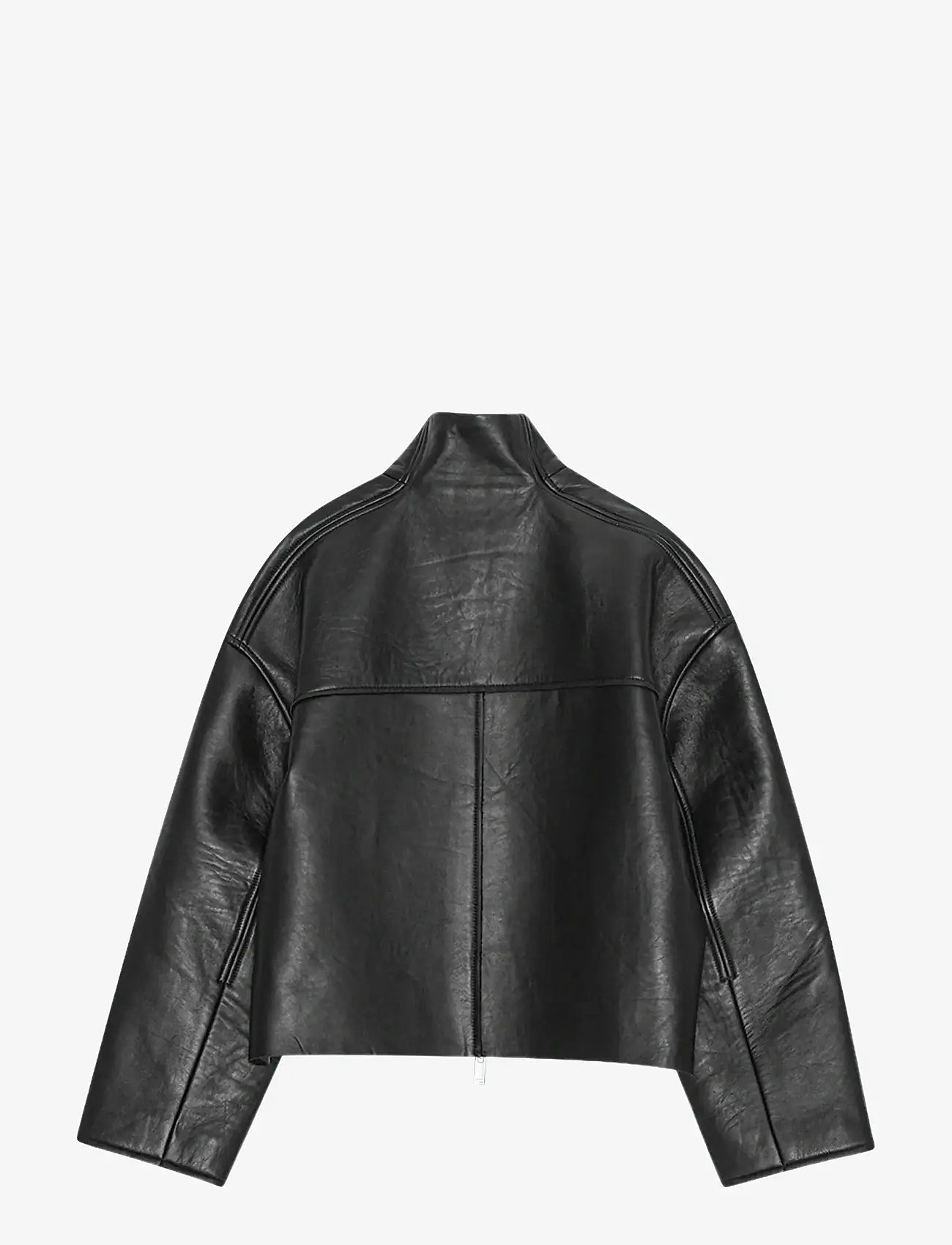 REMAIN Birger Christensen - BONDED LEATHER JACKET - black - 2
