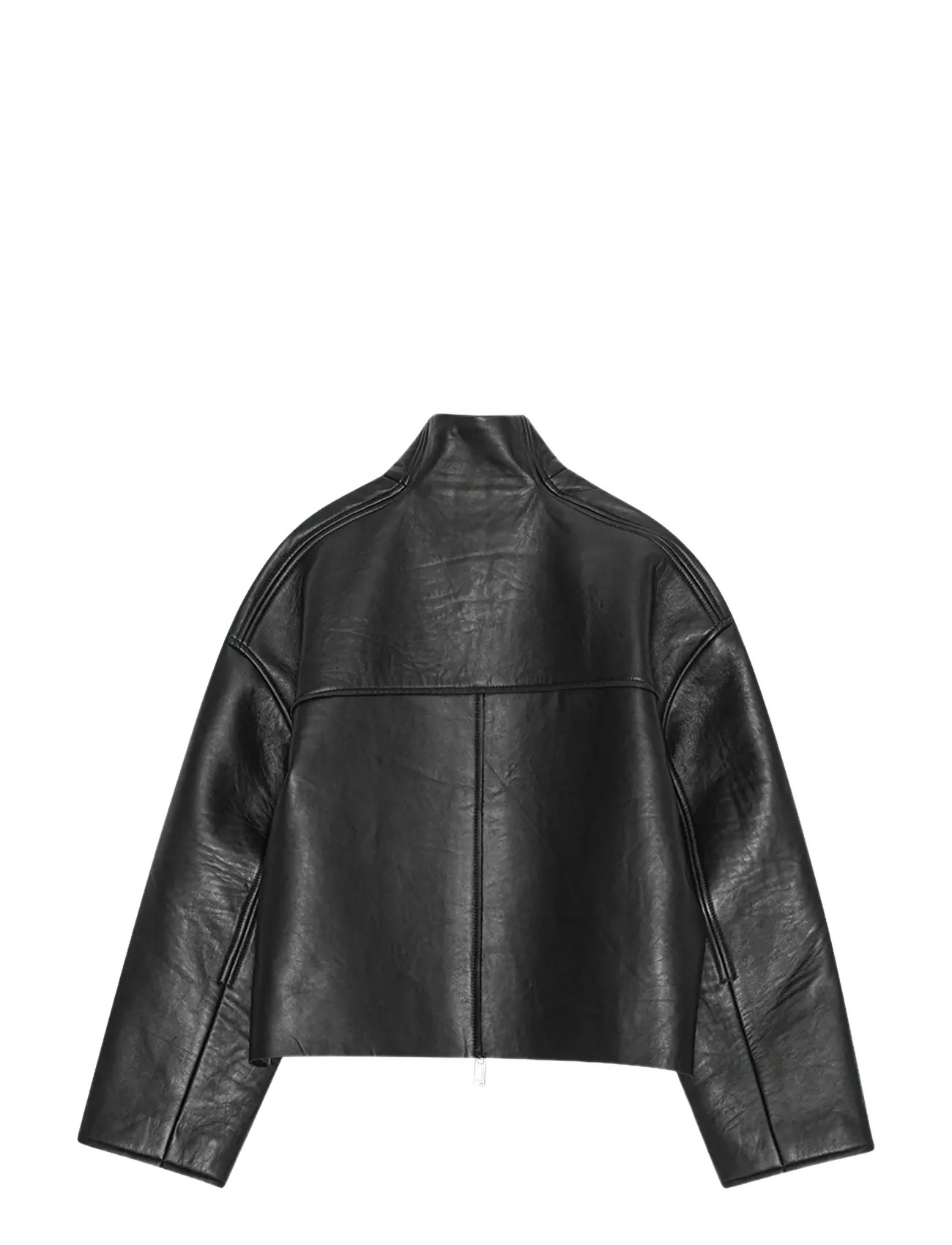 REMAIN Birger Christensen - BONDED LEATHER JACKET - black - 2