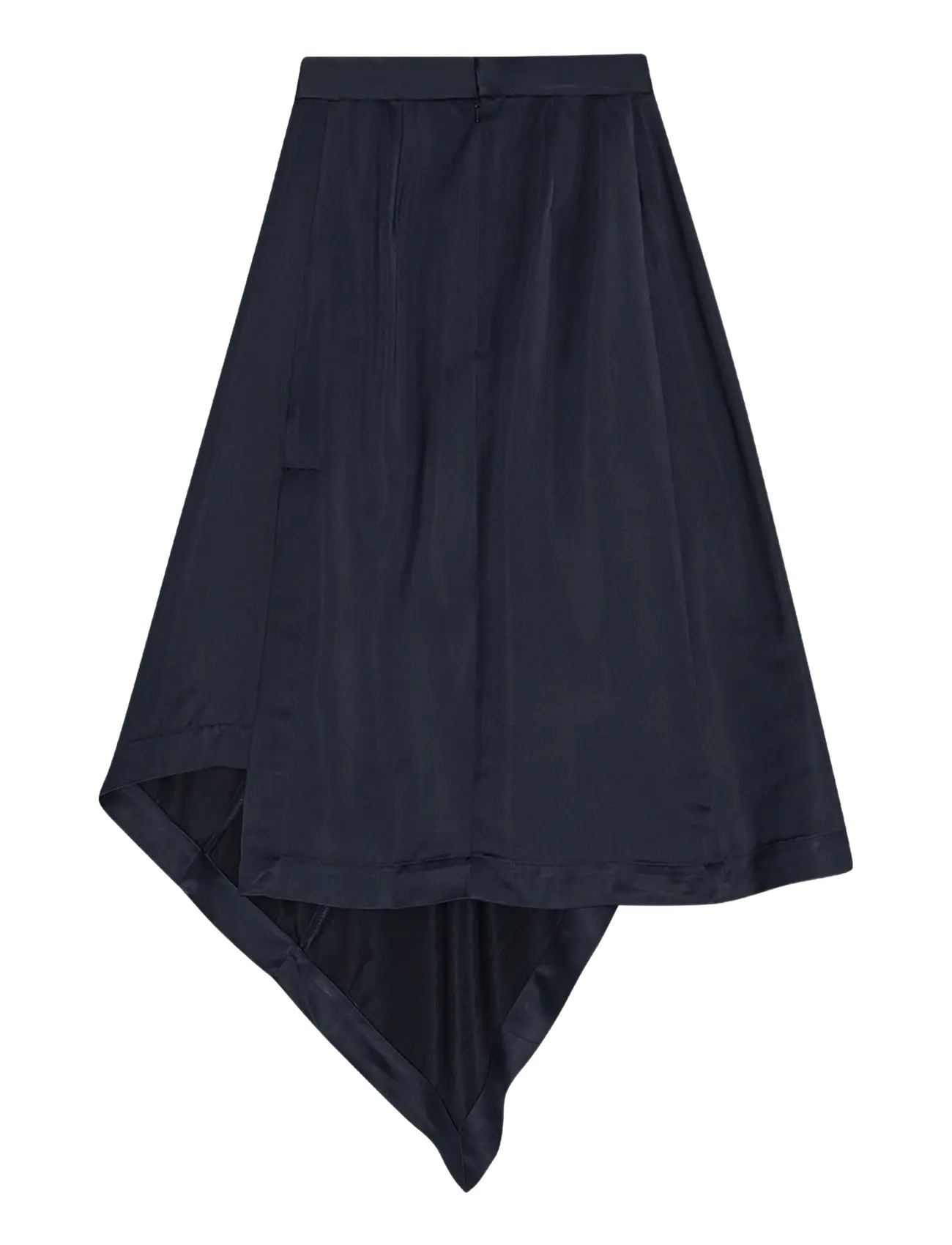 REMAIN Birger Christensen - DRAPED SKIRT - blue graphite - 2