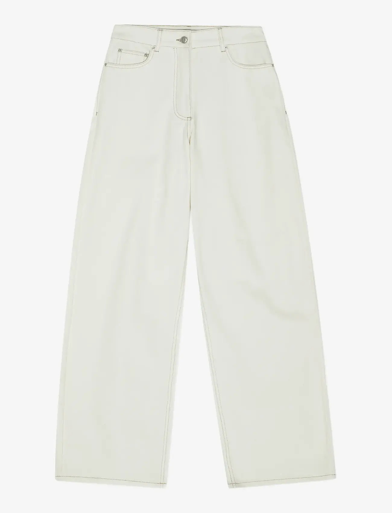 REMAIN Birger Christensen - COCOON DENIM PANTS - barrel jeans - ecru - 0