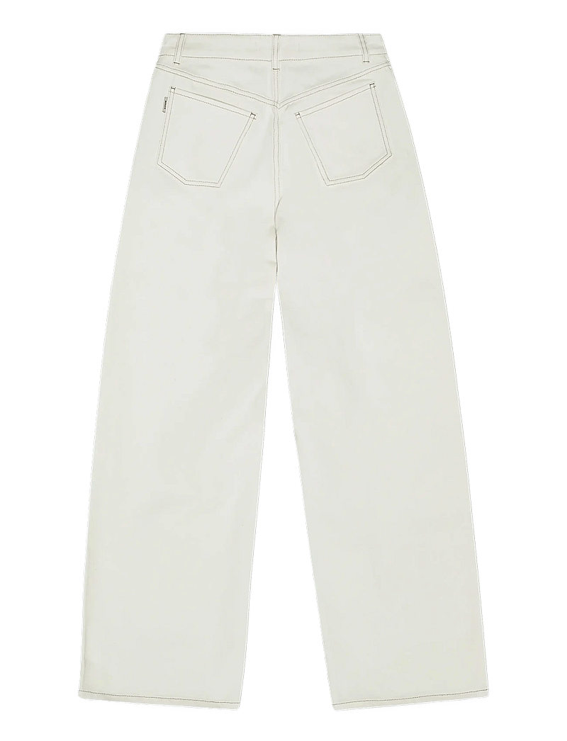 REMAIN Birger Christensen - COCOON DENIM PANTS - barrel jeans - ecru - 1