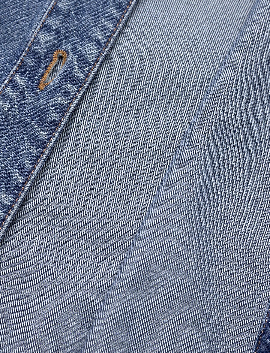REMAIN Birger Christensen - Fitted Denim Jacket - faded denim - 4