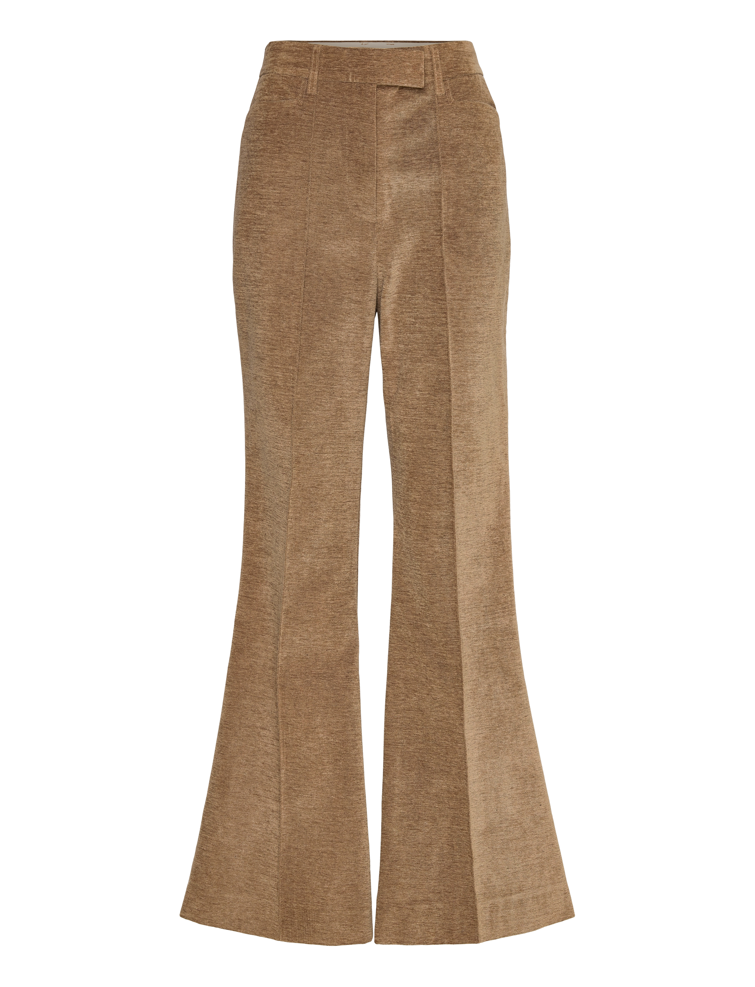REMAIN Birger Christensen High Waist Flared Pants - Rõivad - SEPIA TINT / brown