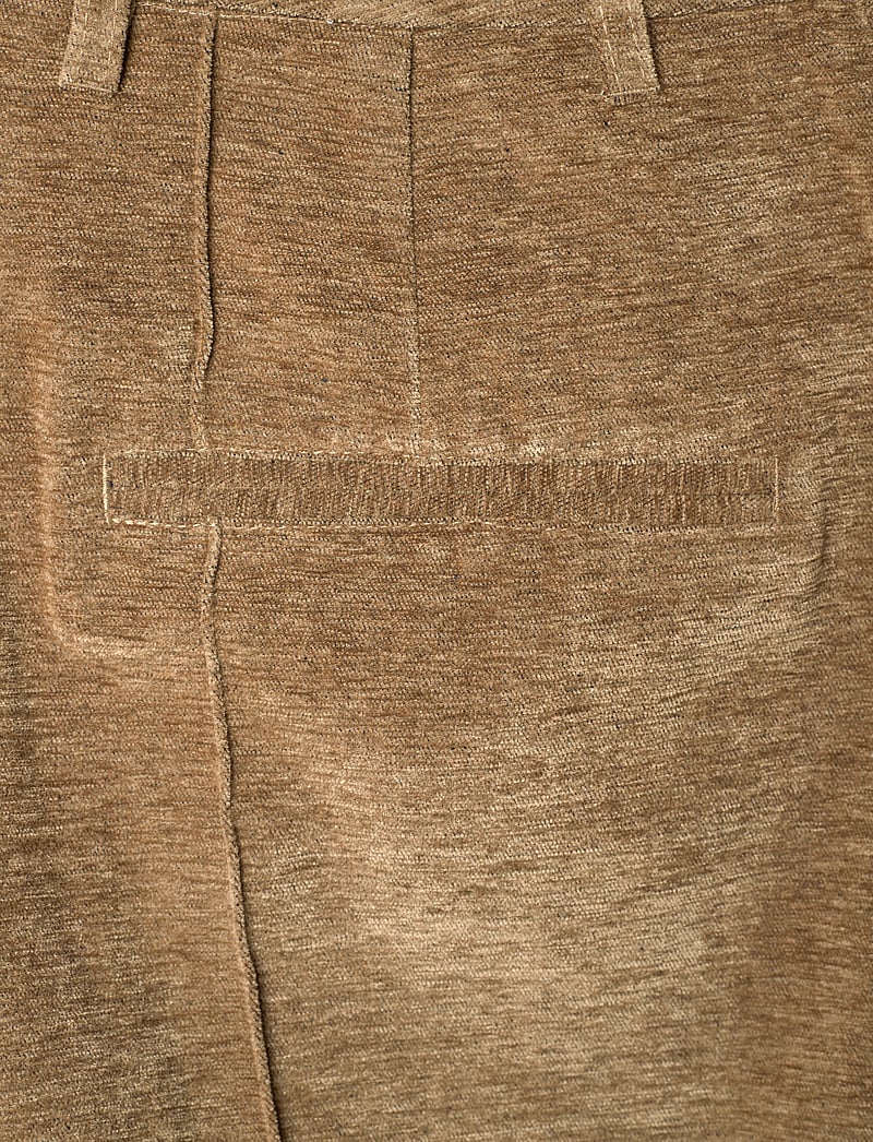 REMAIN Birger Christensen - High Waist Flared Pants - flare bukser - sepia tint - 4