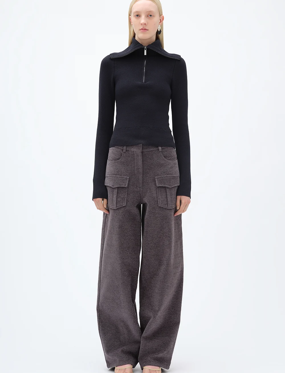 REMAIN Birger Christensen - Tappered Denim Pants - tapered jeans - periscope - 0