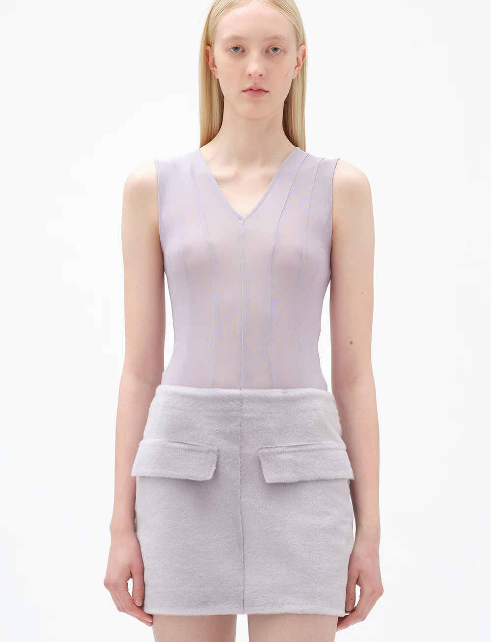 REMAIN Birger Christensen - Bodysuit With Cutlines - bodies - raindrops - 0