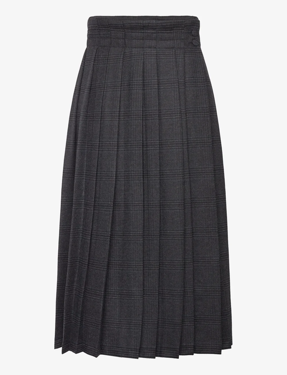 REMAIN Birger Christensen - Pleated Suiting Skirt - plooirokjes - caviar comb. - 1