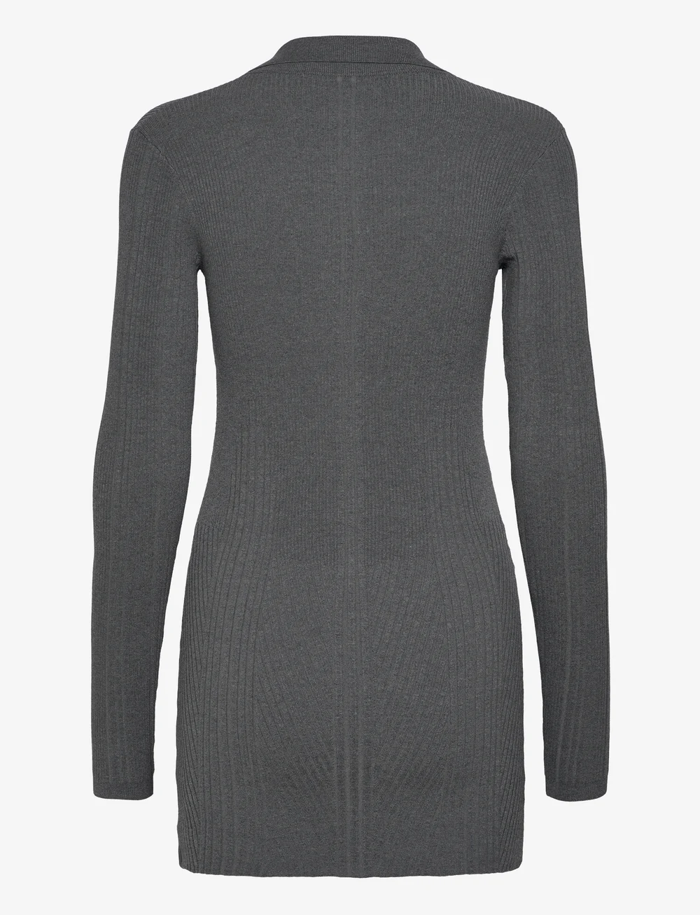 REMAIN Birger Christensen - Rib Knit Cardigan - cardigans - granite gray - 1