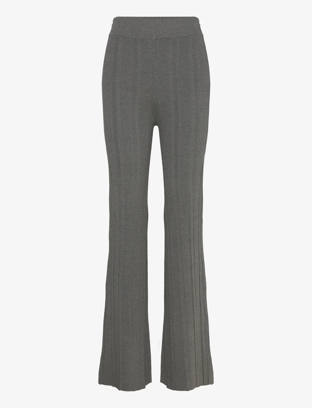 REMAIN Birger Christensen - Rib Knit Pants - leggings - granite gray - 0