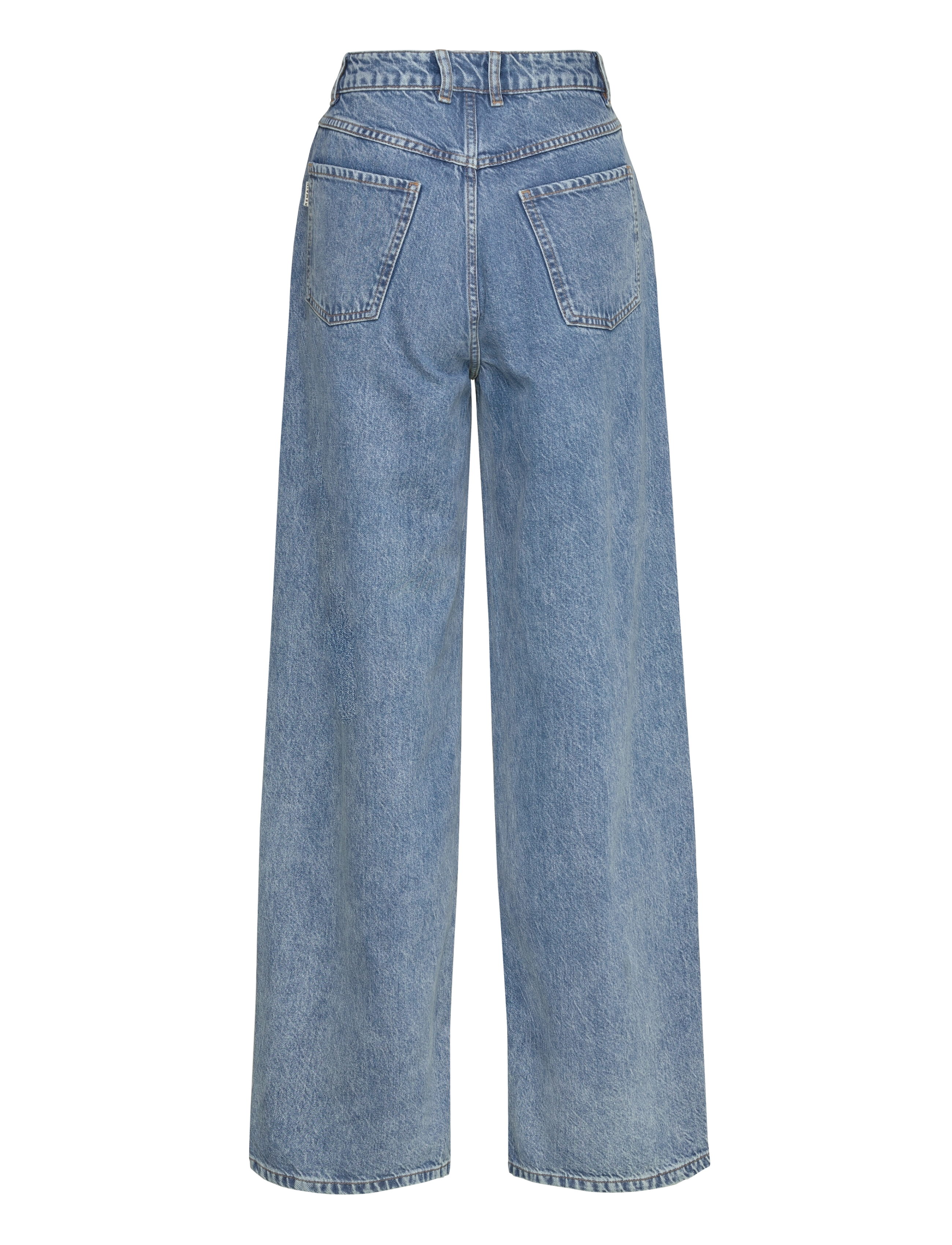 REMAIN Birger Christensen - Cocoon Denim Pants - brede jeans - faded denim - 1