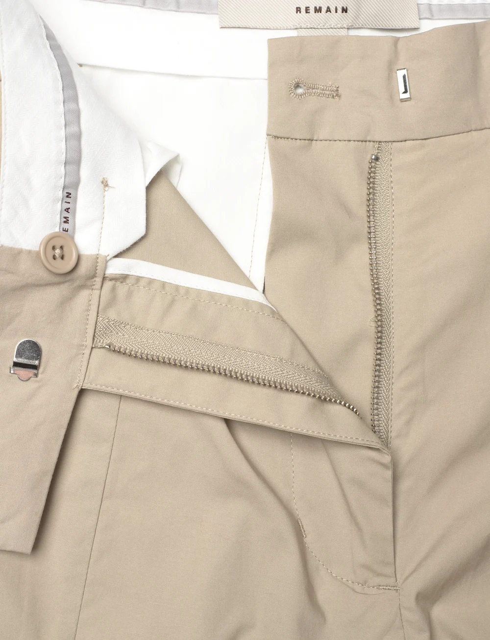 REMAIN Birger Christensen - Soft Cocoon Pants - chinos - seneca rock - 4