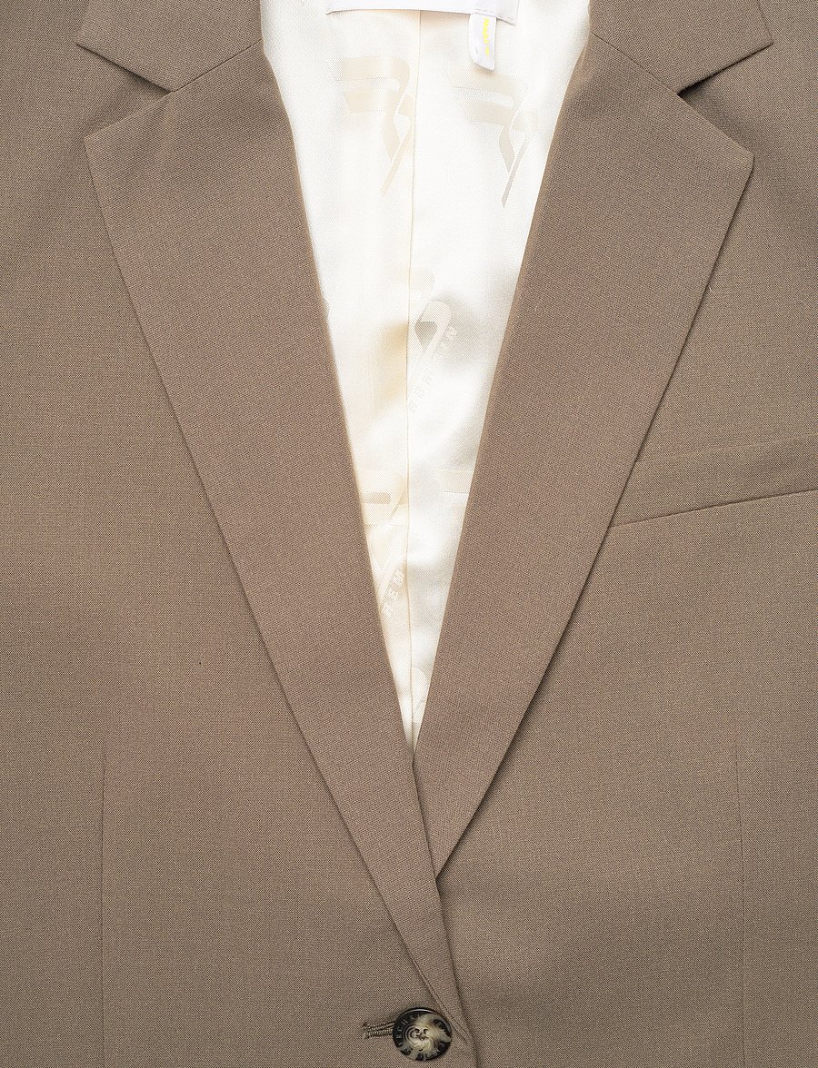 REMAIN Birger Christensen - Darla Blazer - tarmac asphalt - 2