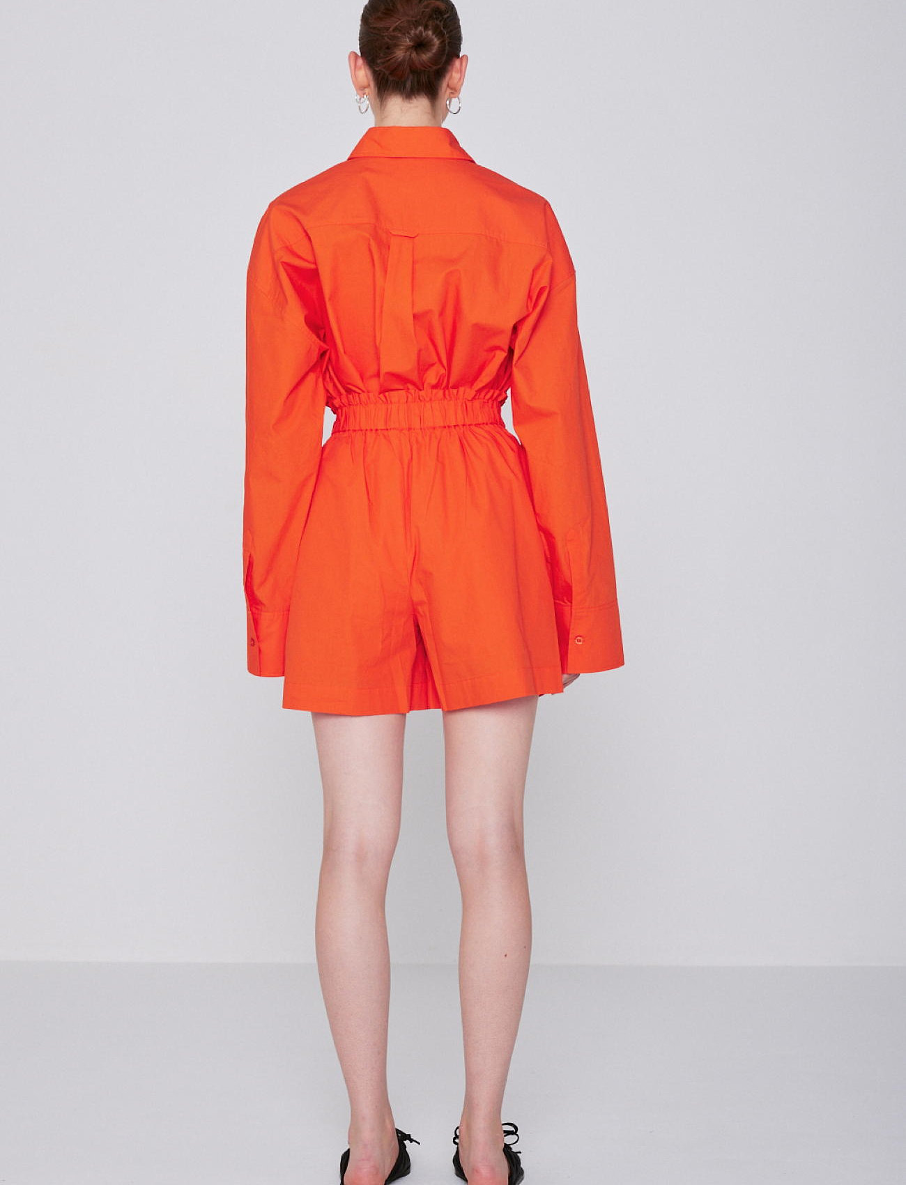 REMAIN Birger Christensen - Camilja Shorts - tangerine - 3