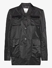 REMAIN Birger Christensen - Nylon Pocket Blazer - utility jackets - black - 0