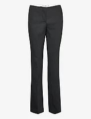 REMAIN Birger Christensen - Heavy Suiting Bootcut Pants - slim fit bukser - black - 0
