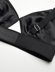 REMAIN Birger Christensen - Heavy Boucle Bralette - t-shirt & tops - black - 6