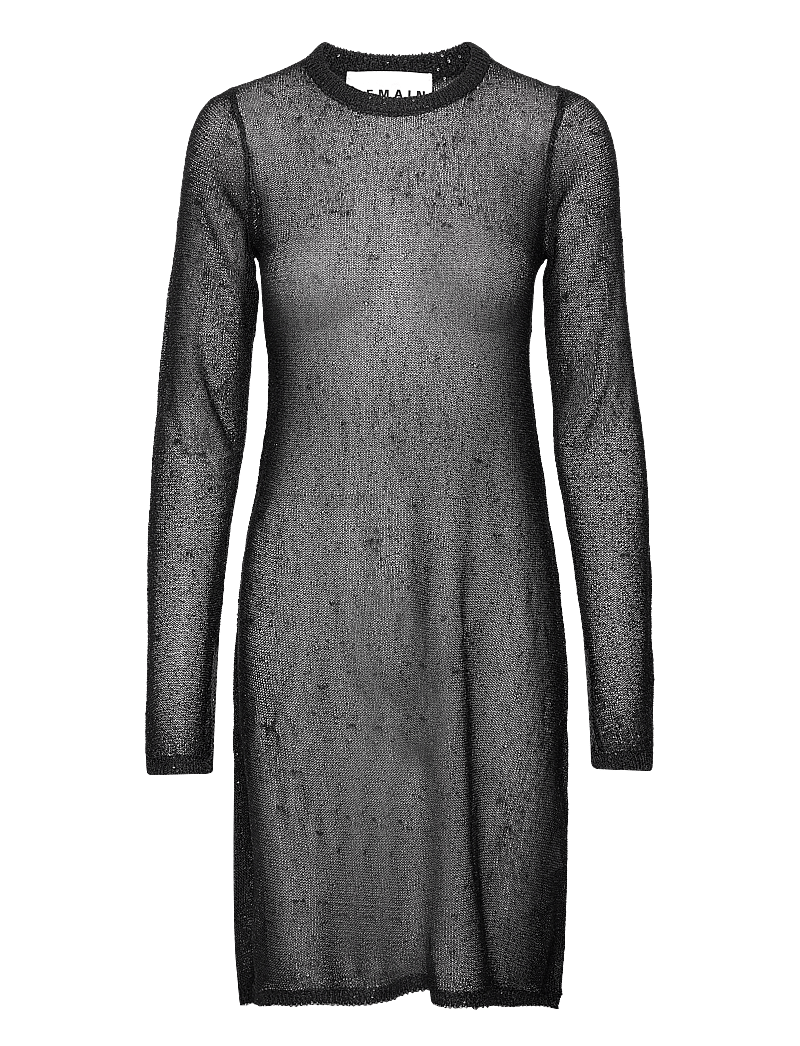 REMAIN Birger Christensen Sequin Knit Long-sleeve Mini Dress kurze kleider einkaufen bei Booztlet REMAIN Birger Christensen Sequin Knit Long-sleeve Mini Dress kurze kleider einkaufen bei Booztlet