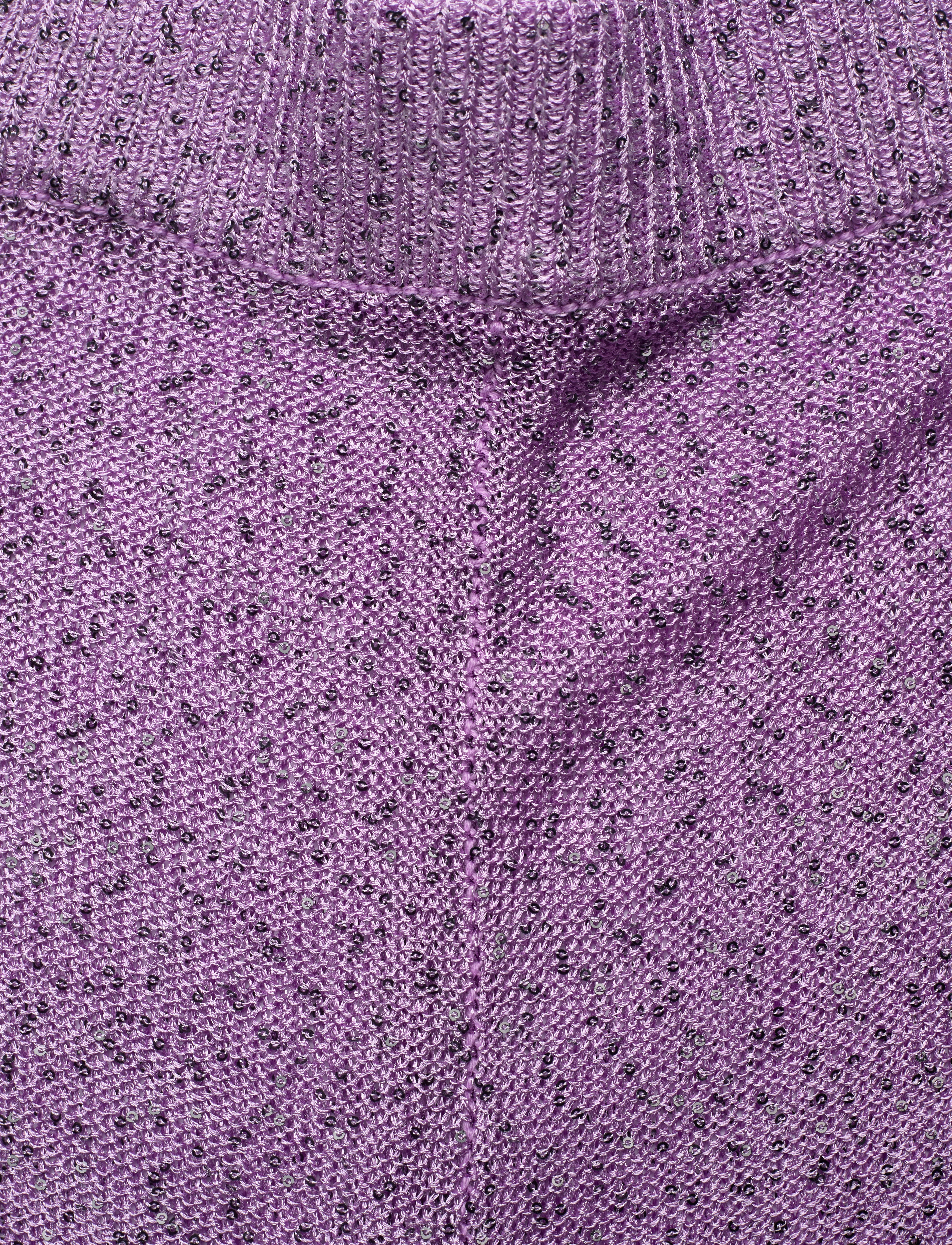 REMAIN Birger Christensen - Sequin Knit Fitted Flared Pants - kvinder - purple rose - 5