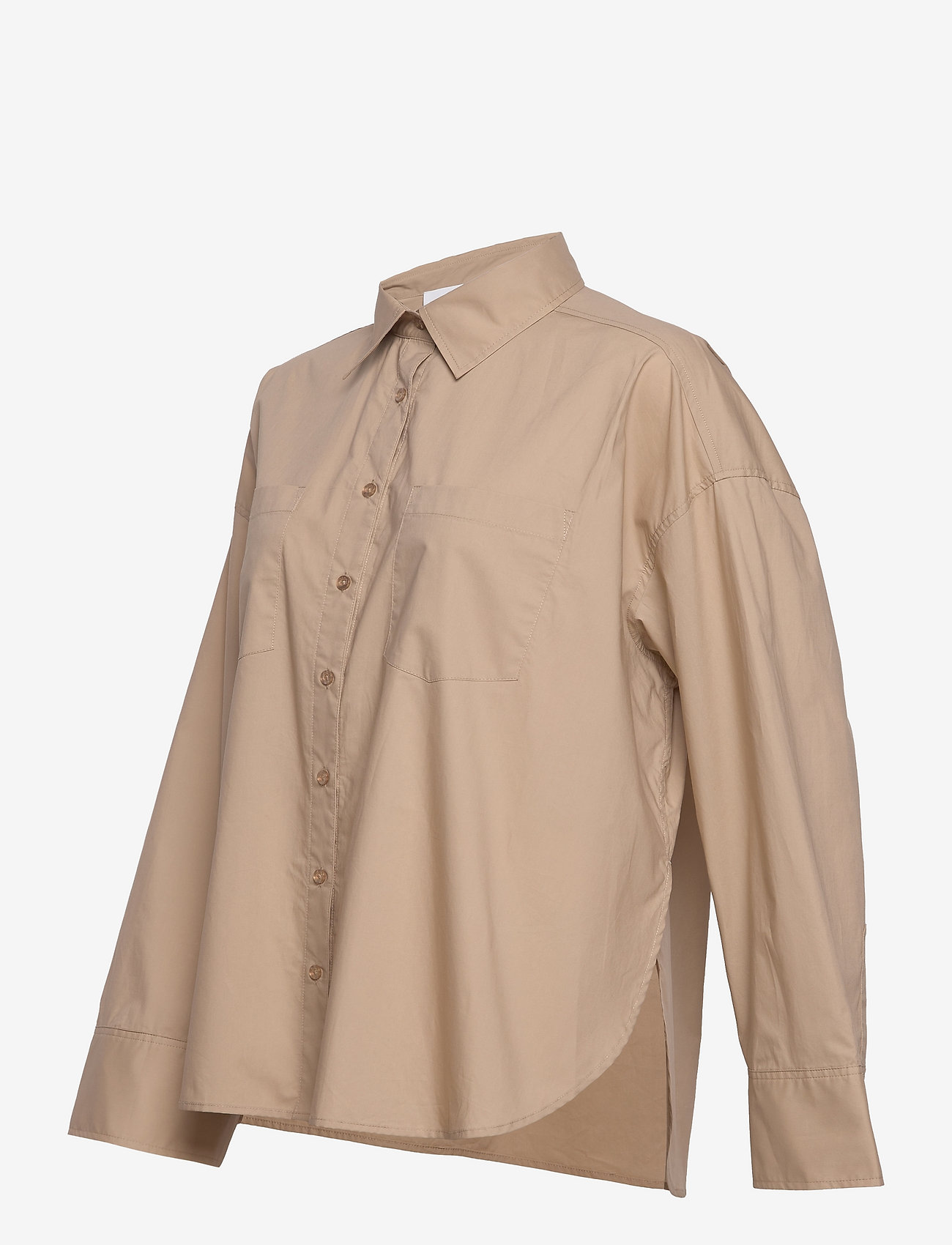 REMAIN Birger Christensen - Nalia Shirt - doeskin - 2