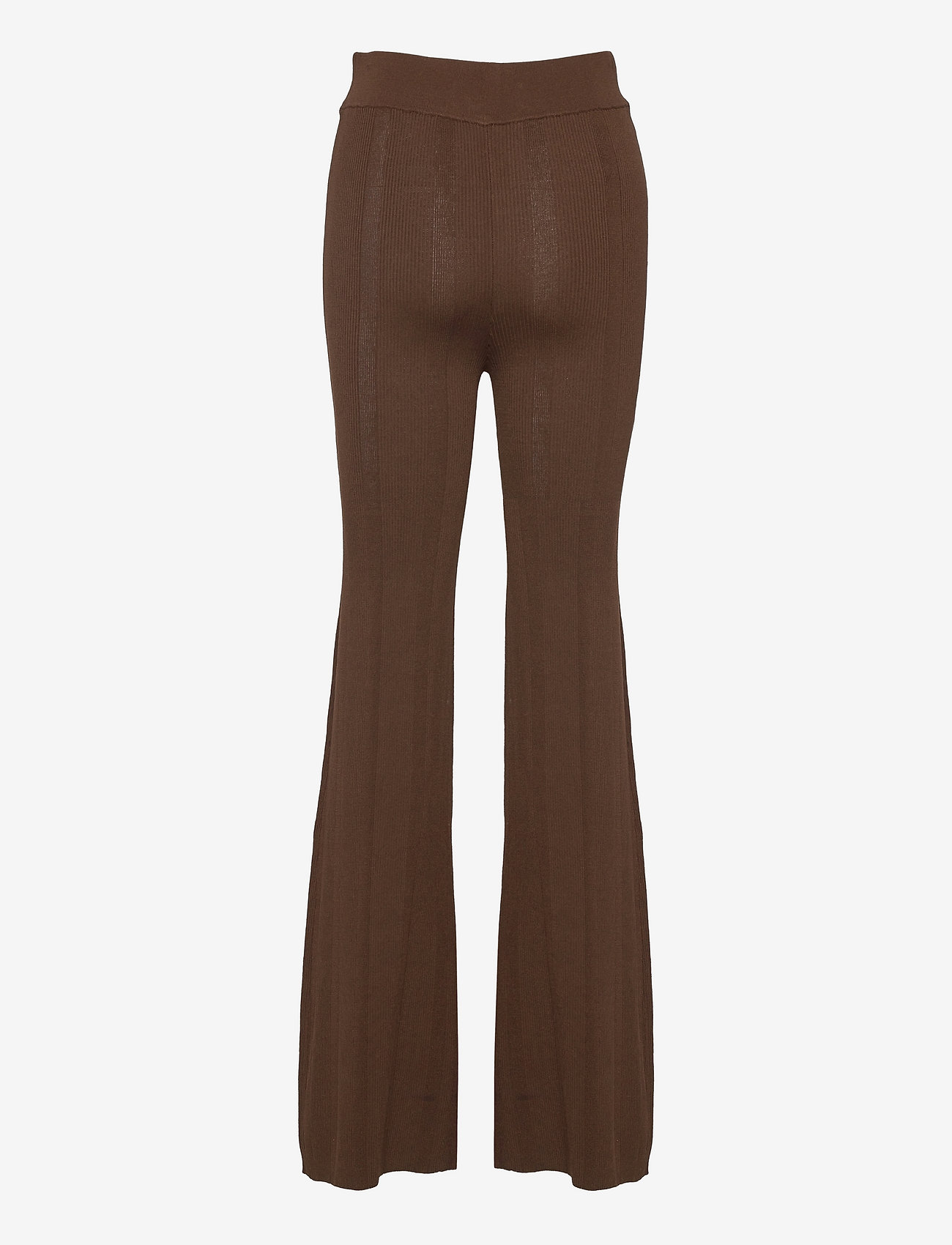 REMAIN Birger Christensen - Solaima Knit Pants - slate brown - 1