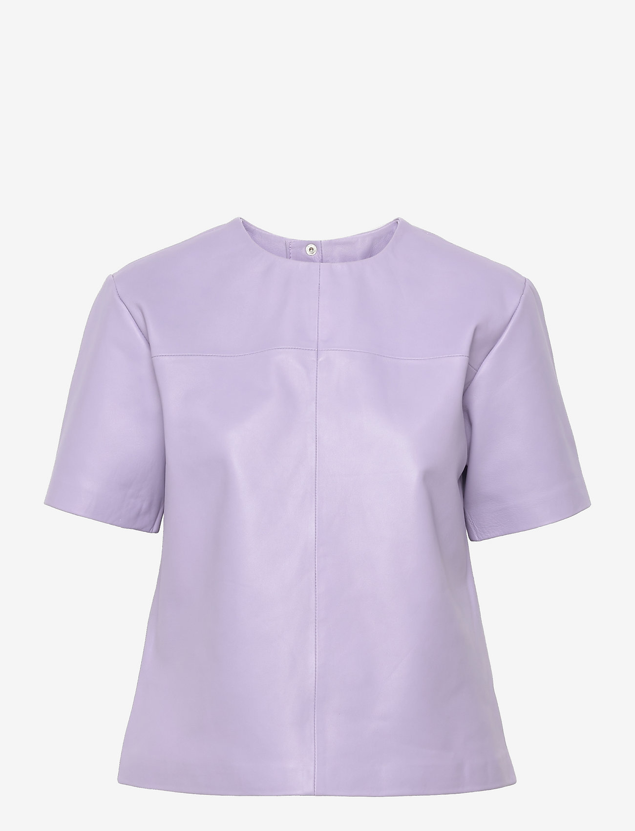 REMAIN Birger Christensen - Audrey Shirt Leather - pastel lilac - 0