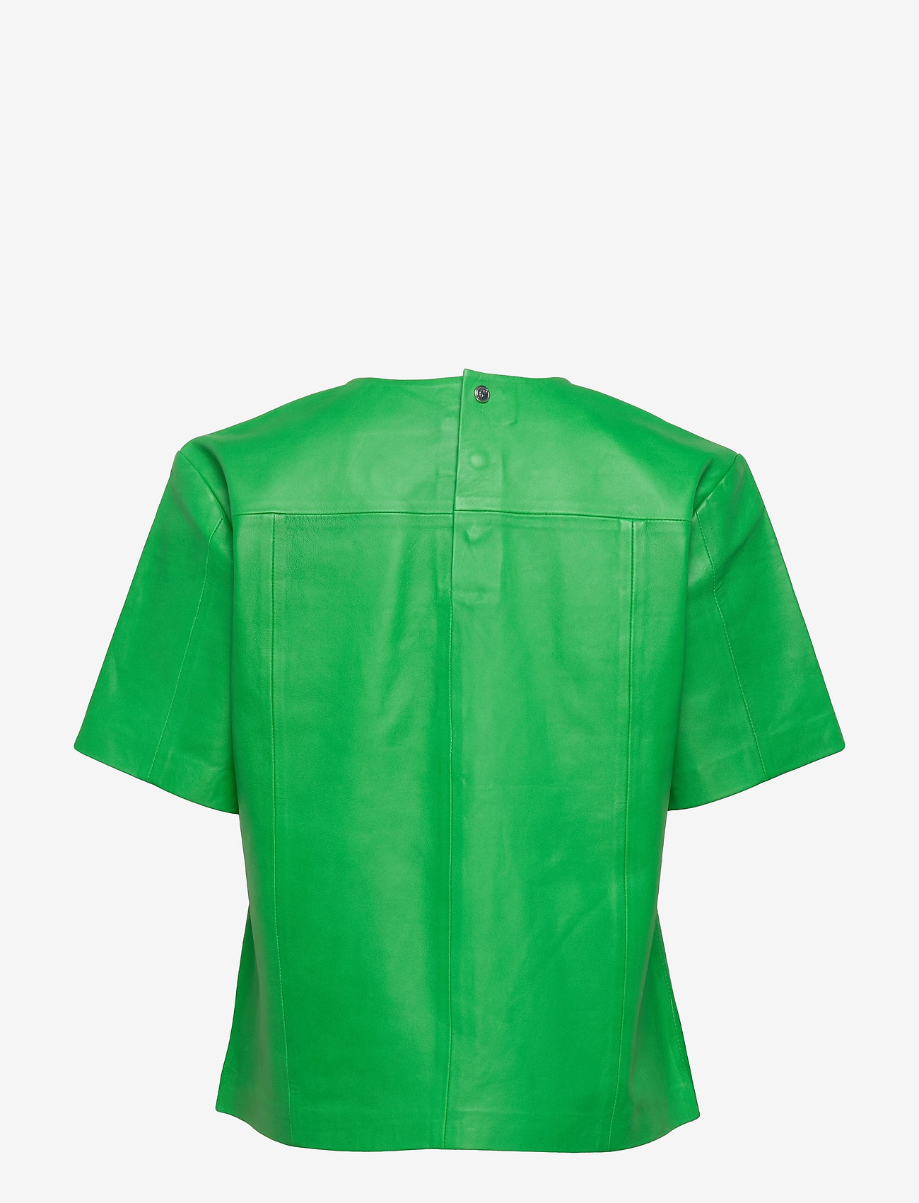 REMAIN Birger Christensen - Audrey Shirt Leather - fern green - 1