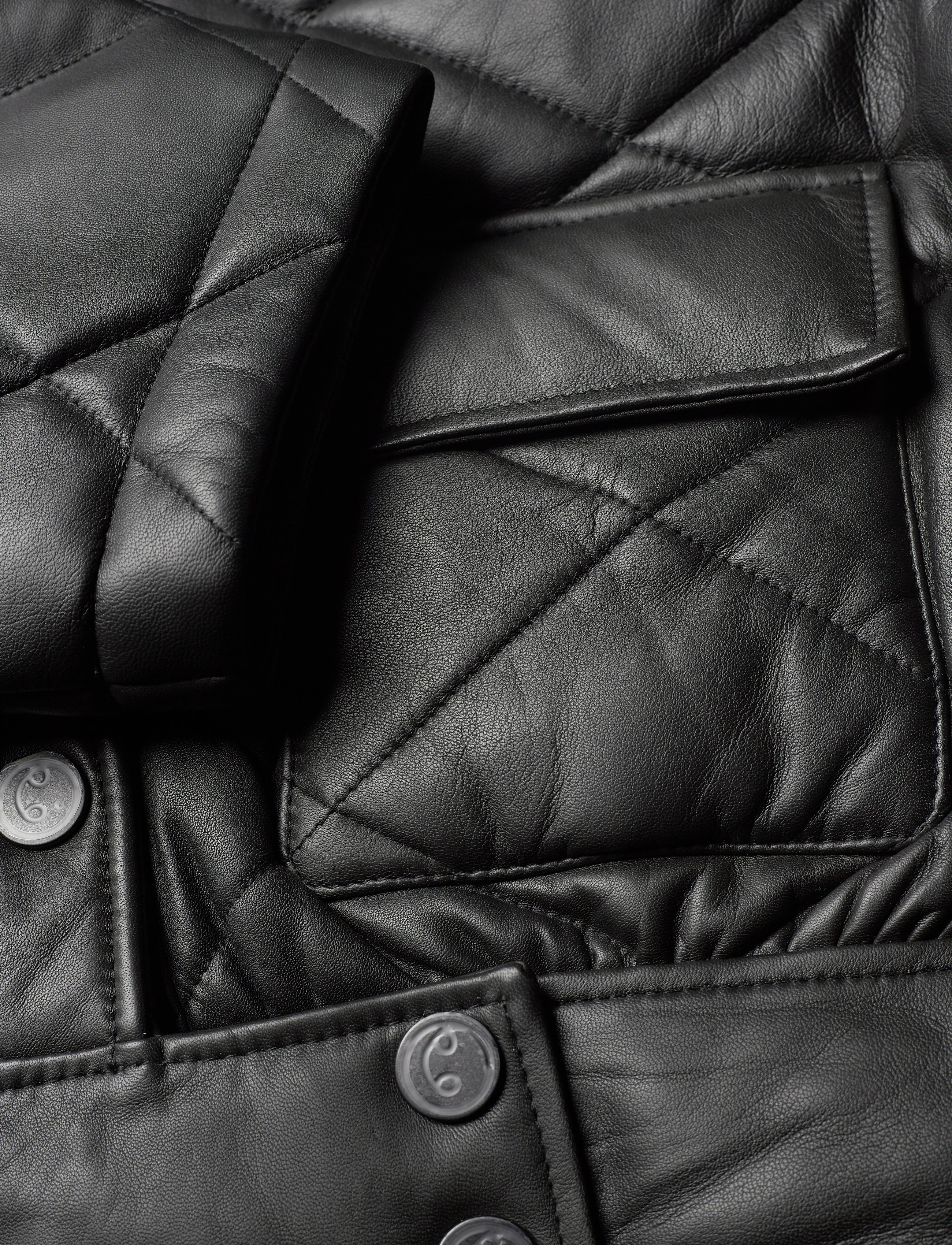 REMAIN Birger Christensen - Gena Jacket Leather - black - 5
