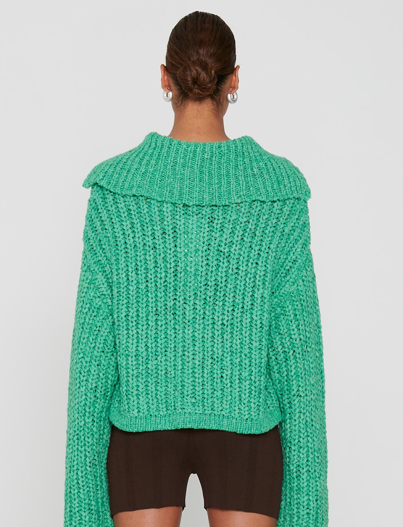 REMAIN Birger Christensen - Chanzy Knit Cardigan - green spruce - 3
