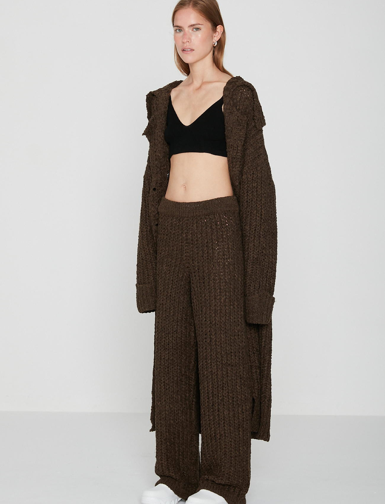 REMAIN Birger Christensen - Erica Pants - kvinder - slate brown - 3