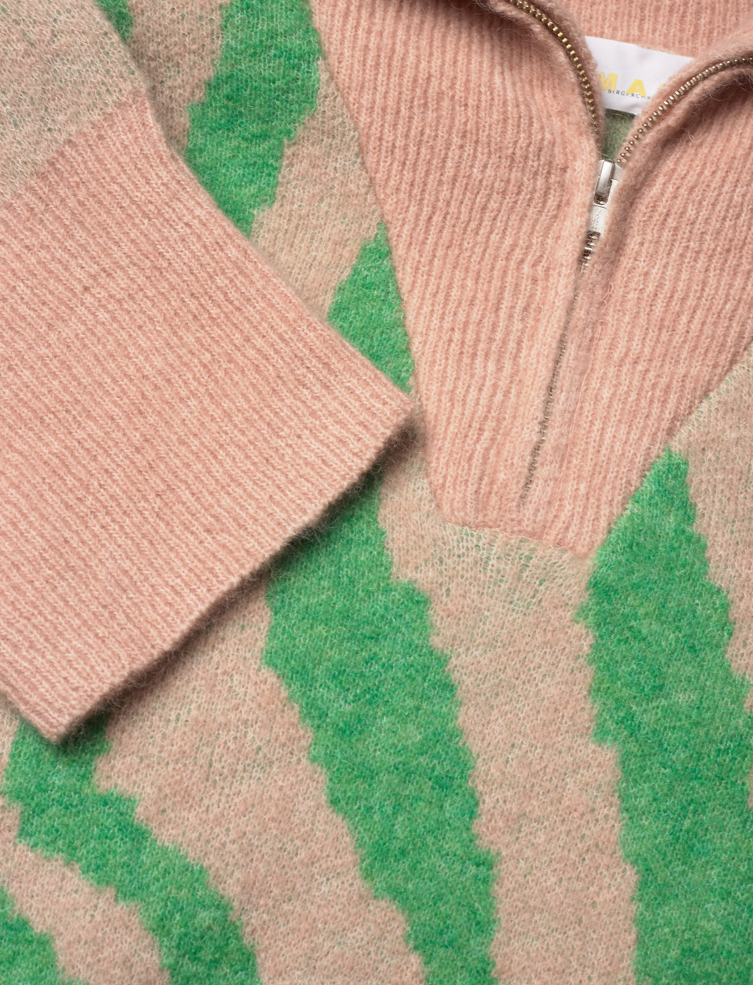 REMAIN Birger Christensen - Damina Knit Top - green spruce combination - 5