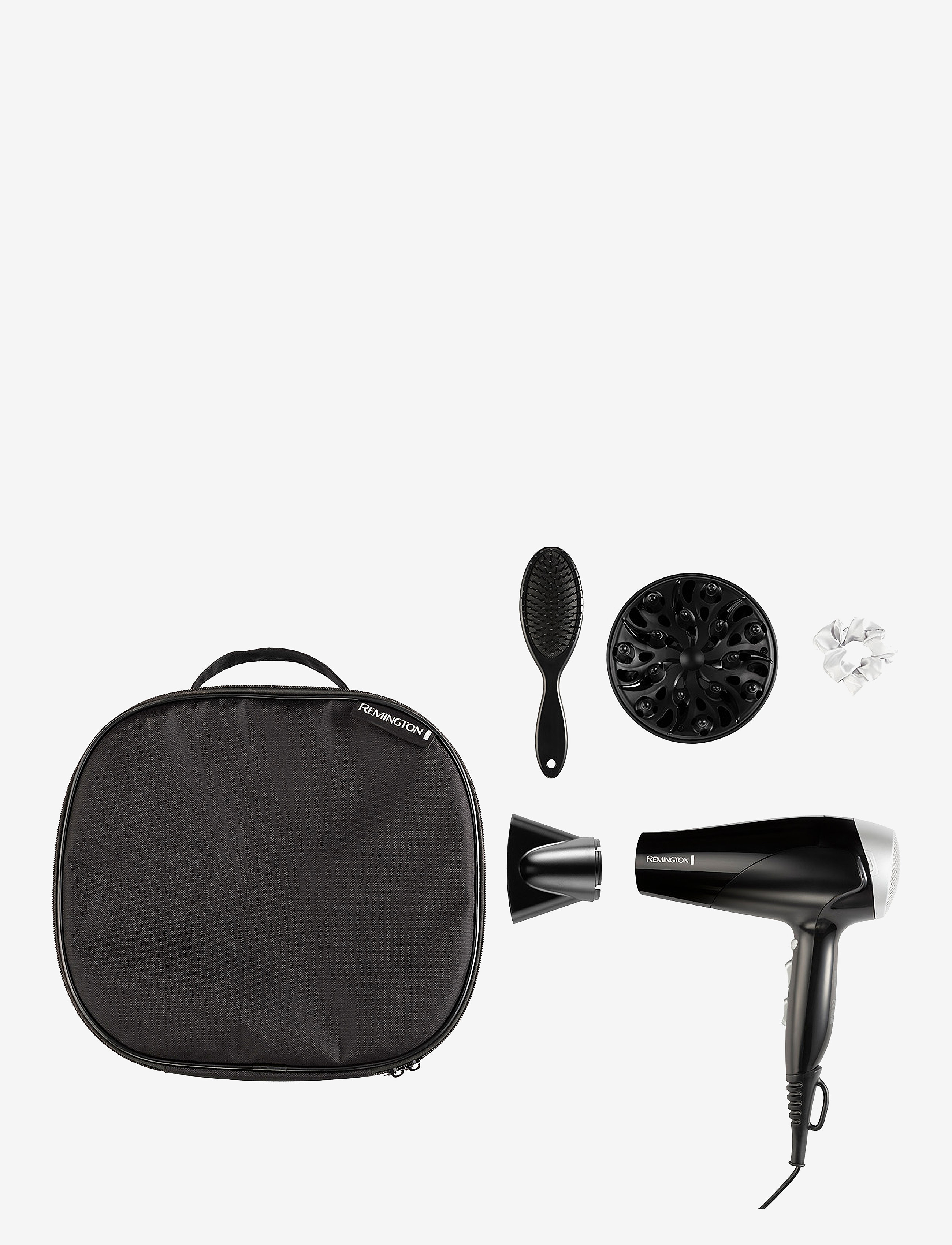 Remington - D3171GP Style Edition Hairdryer Gift Set - hárblásarar - clear - 2