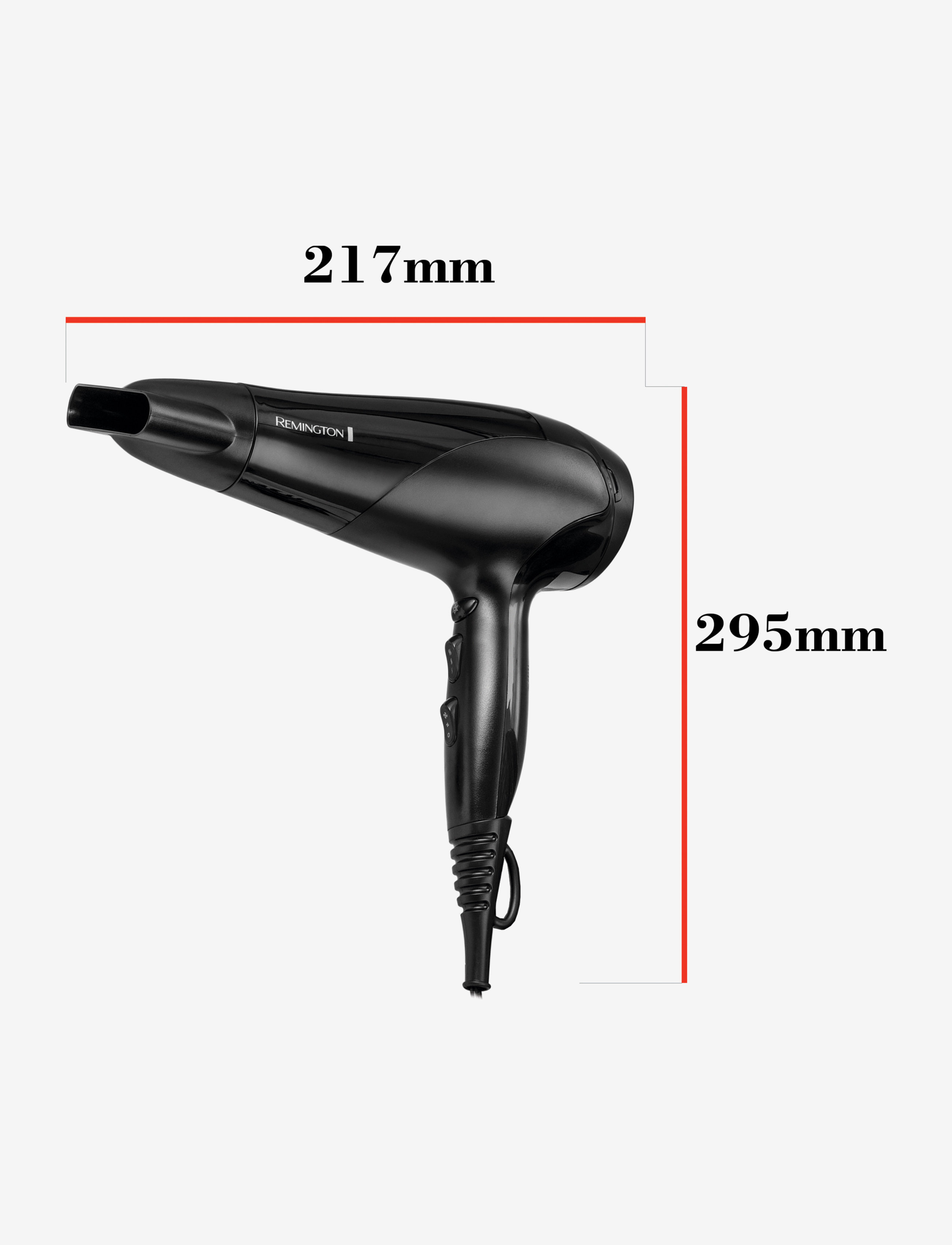 Remington - D3171GP Style Edition Hairdryer Gift Set - hárblásarar - clear - 4