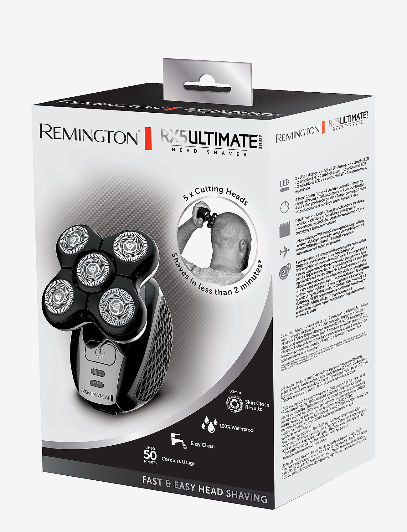Remington - XR1500 Ultimate Series RX5 Head Shaver - för honom - no color - 1