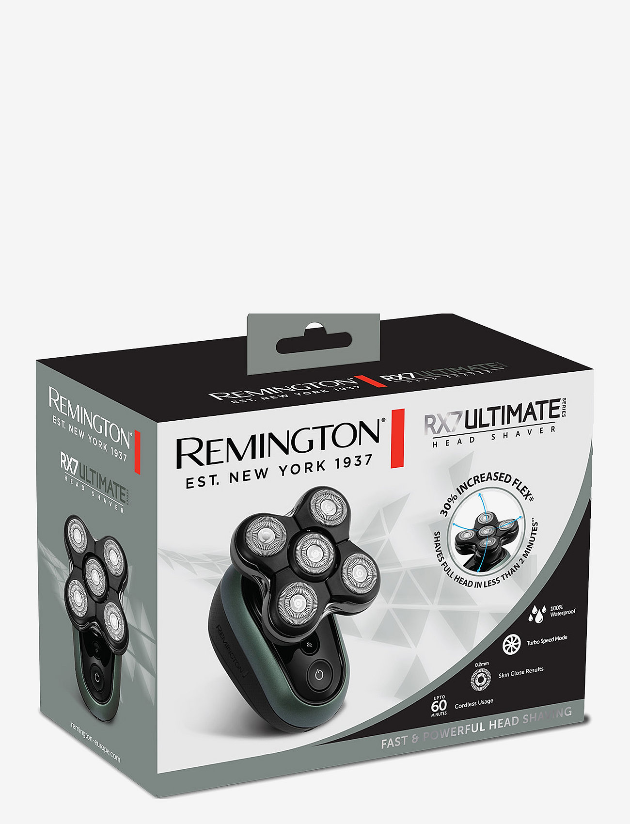 Remington - XR1600 RX7 Ultimate Series Head Shaver - til ham - no color - 2