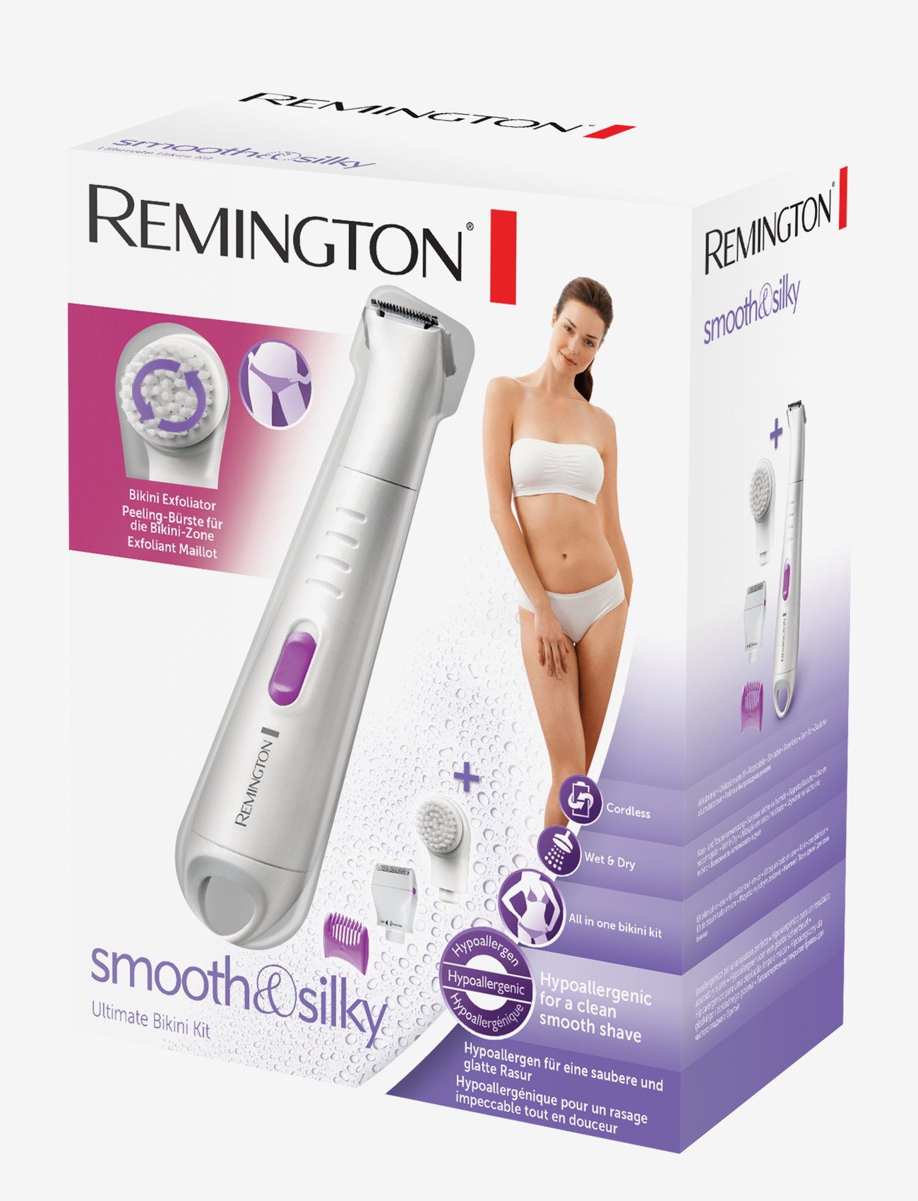 Remington - WPG4035 SMOOTH & SILKY Ultimate Bikini Kit - rakning - clear - 4